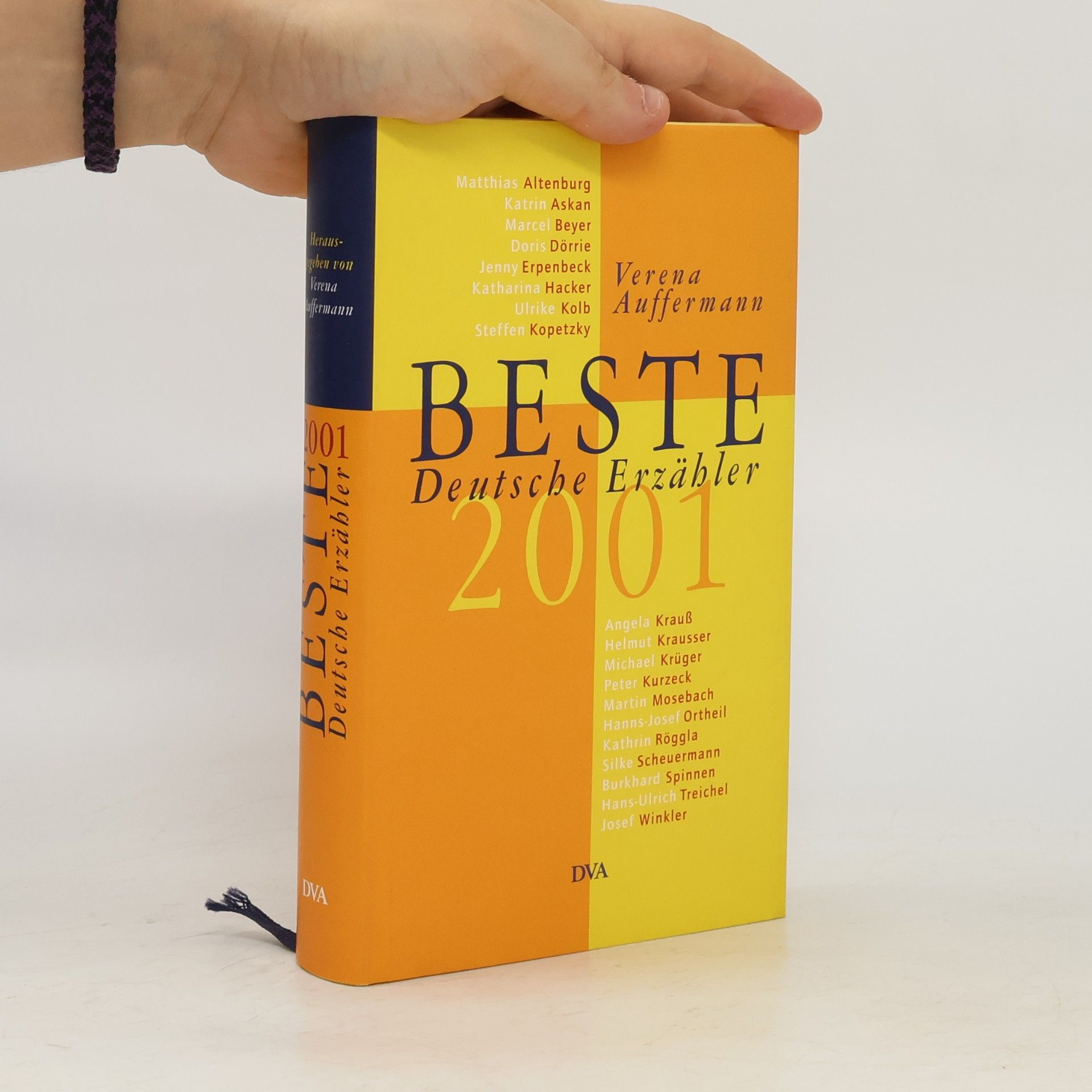 Verena Auffermann Beste deutsche Erzähler 2001