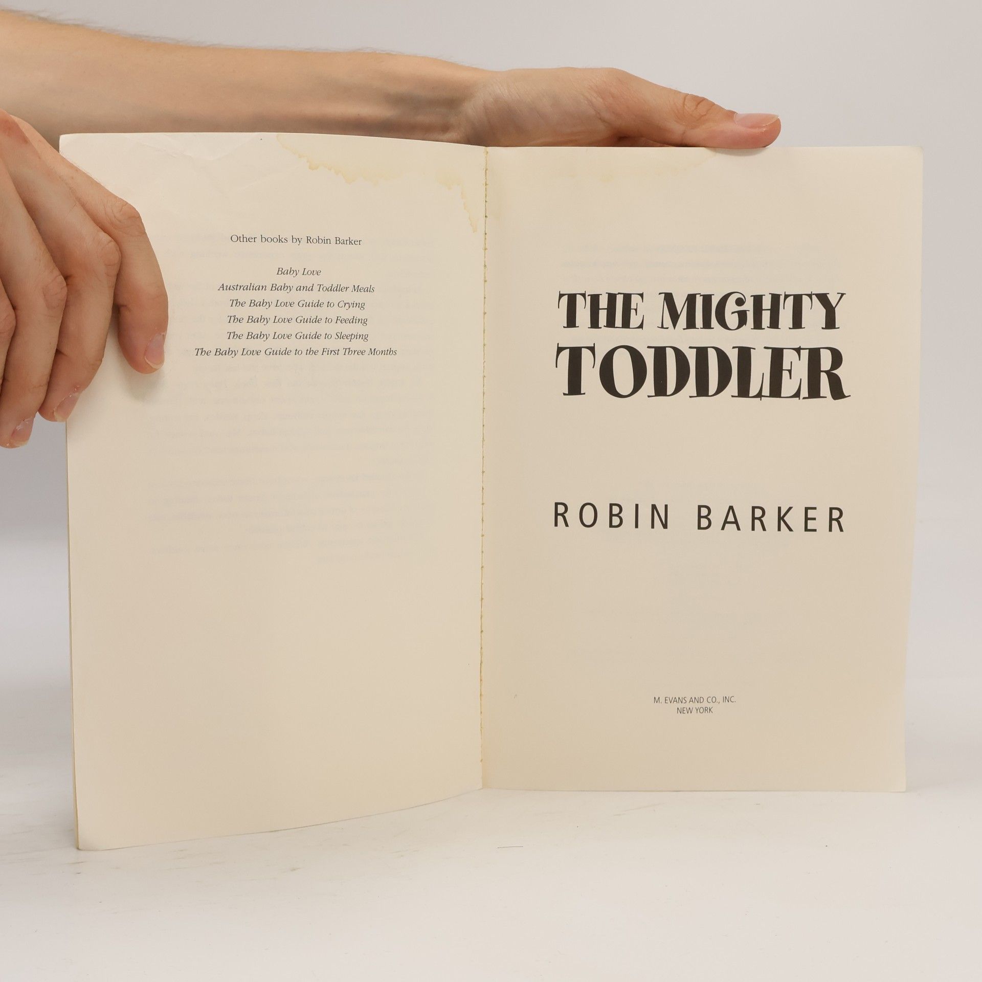 Robin Barker The Mighty Toddler