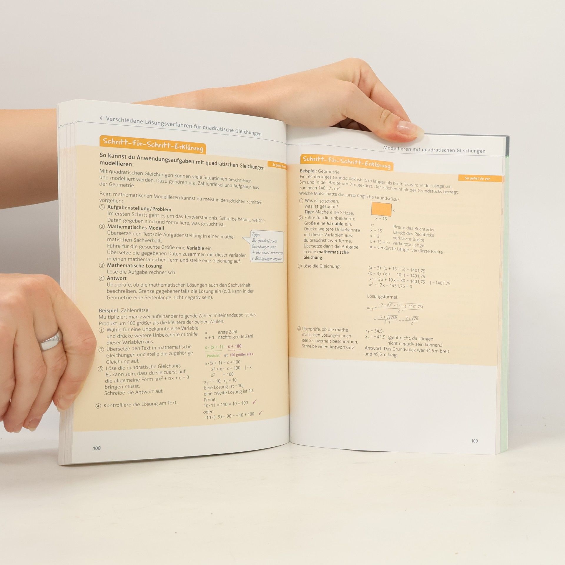 Autorenkollektiv Ich kann Mathe Lineare und quadratische Funktionen und Gleichungen 7. - 10. Klasse