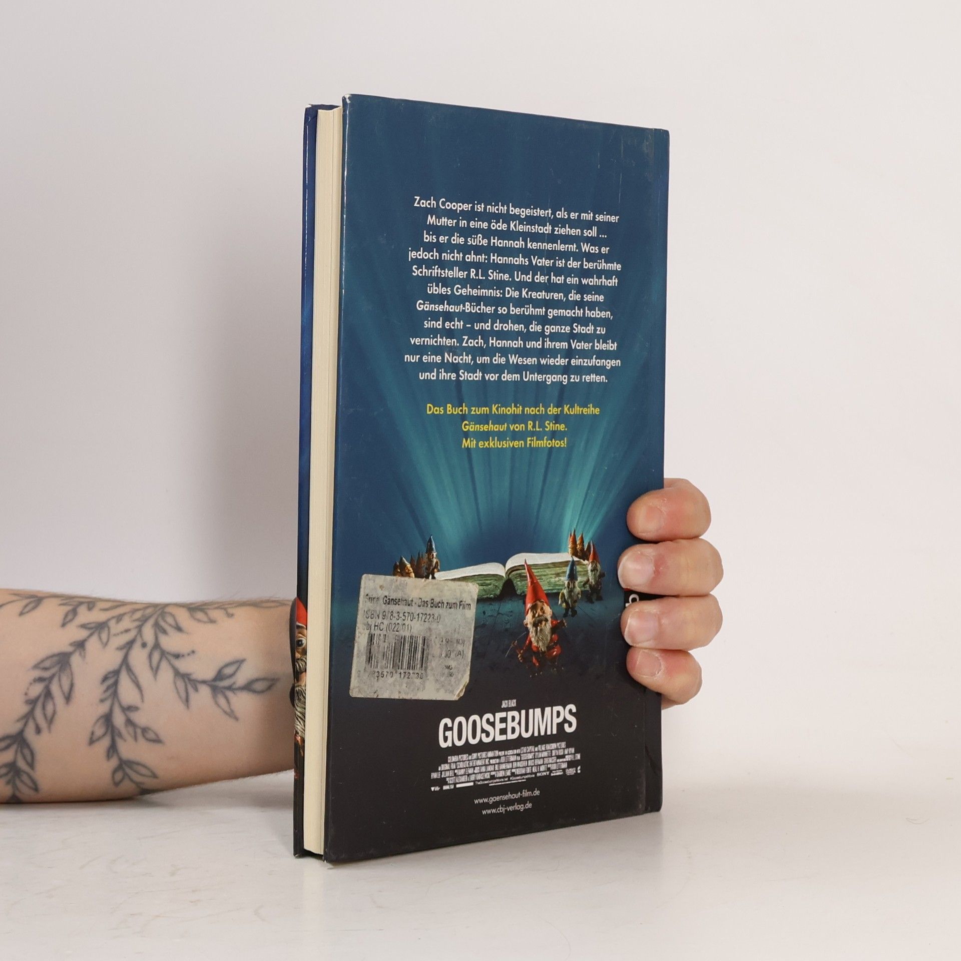 Darren Lemke Gänsehaut - das Buch zum Film