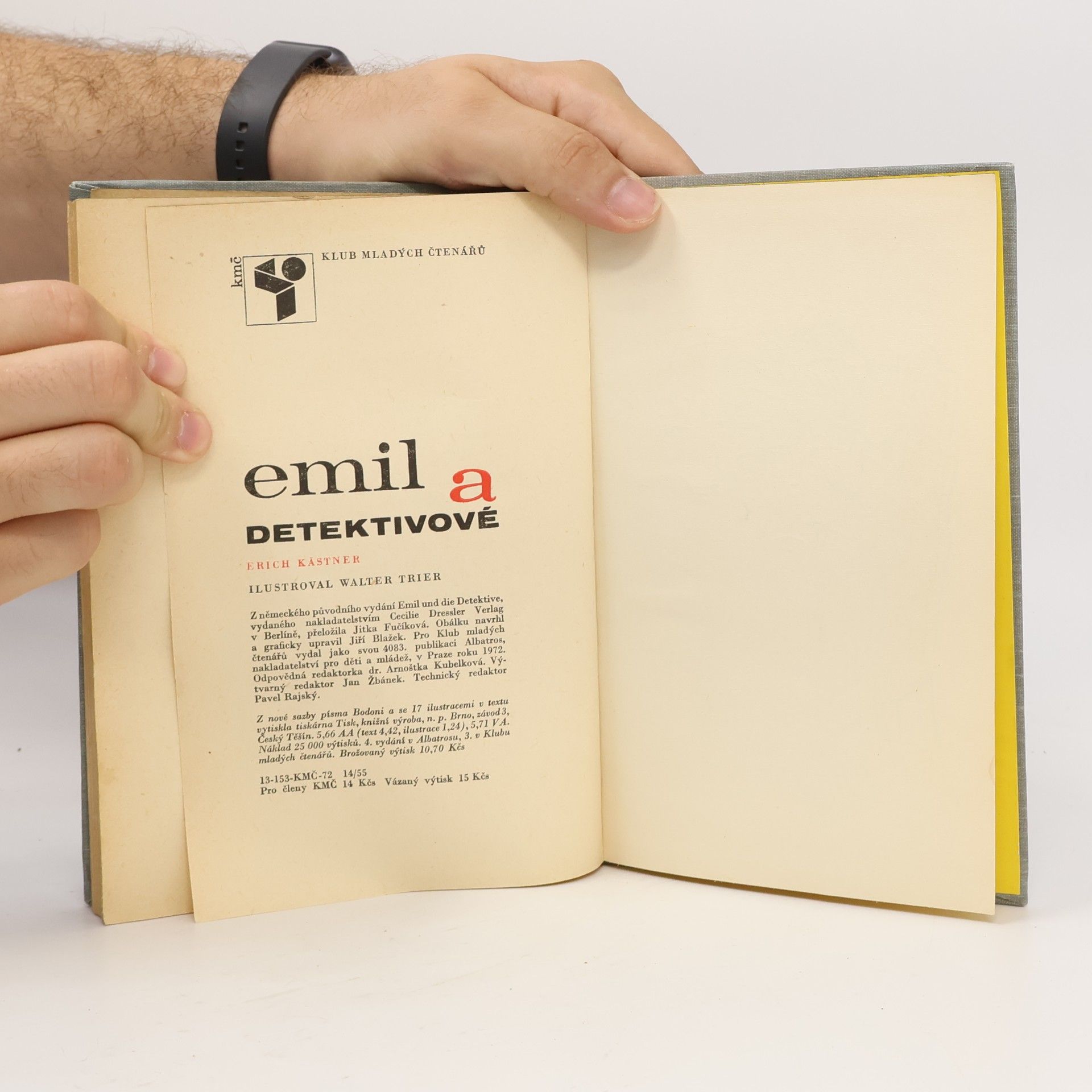 Erich Kästner Emil a detektivové. Emil a tři dvojčata
