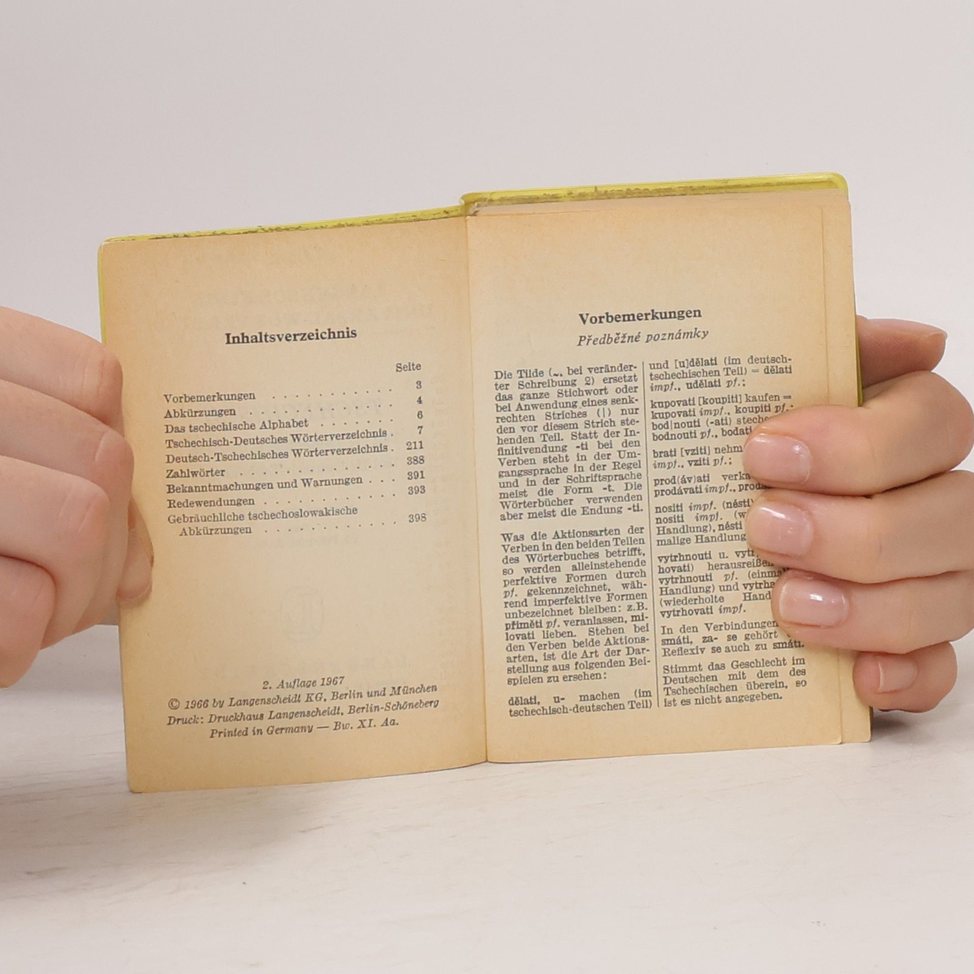 Friedrich Kabesch Langenscheidts Universal-Wörterbuch : Tschechisch-Deutsch Deutsch-Tschechisch