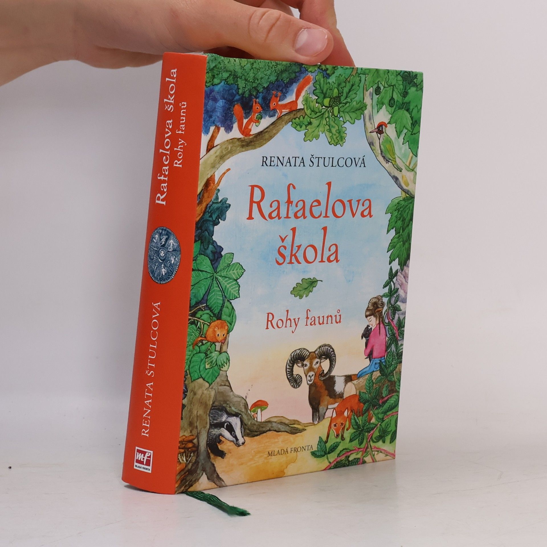 Renata Štulcová Rafaelova škola. Rohy faunů