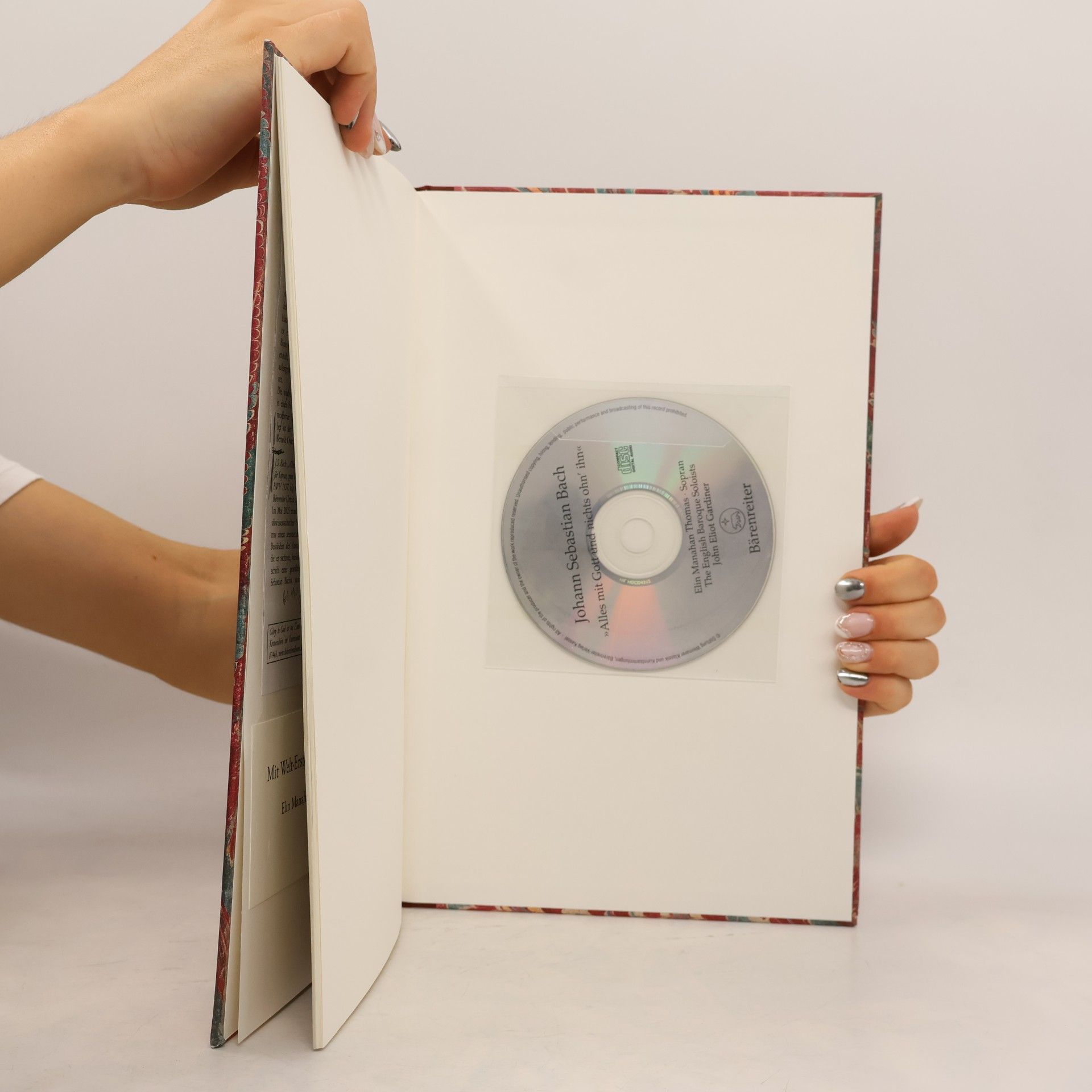 Johann Sebastian Bach Documenta Musicologica: Aria "Alles mit Gott und nichts ohn' ihn" BWV 1127 - Facsimile