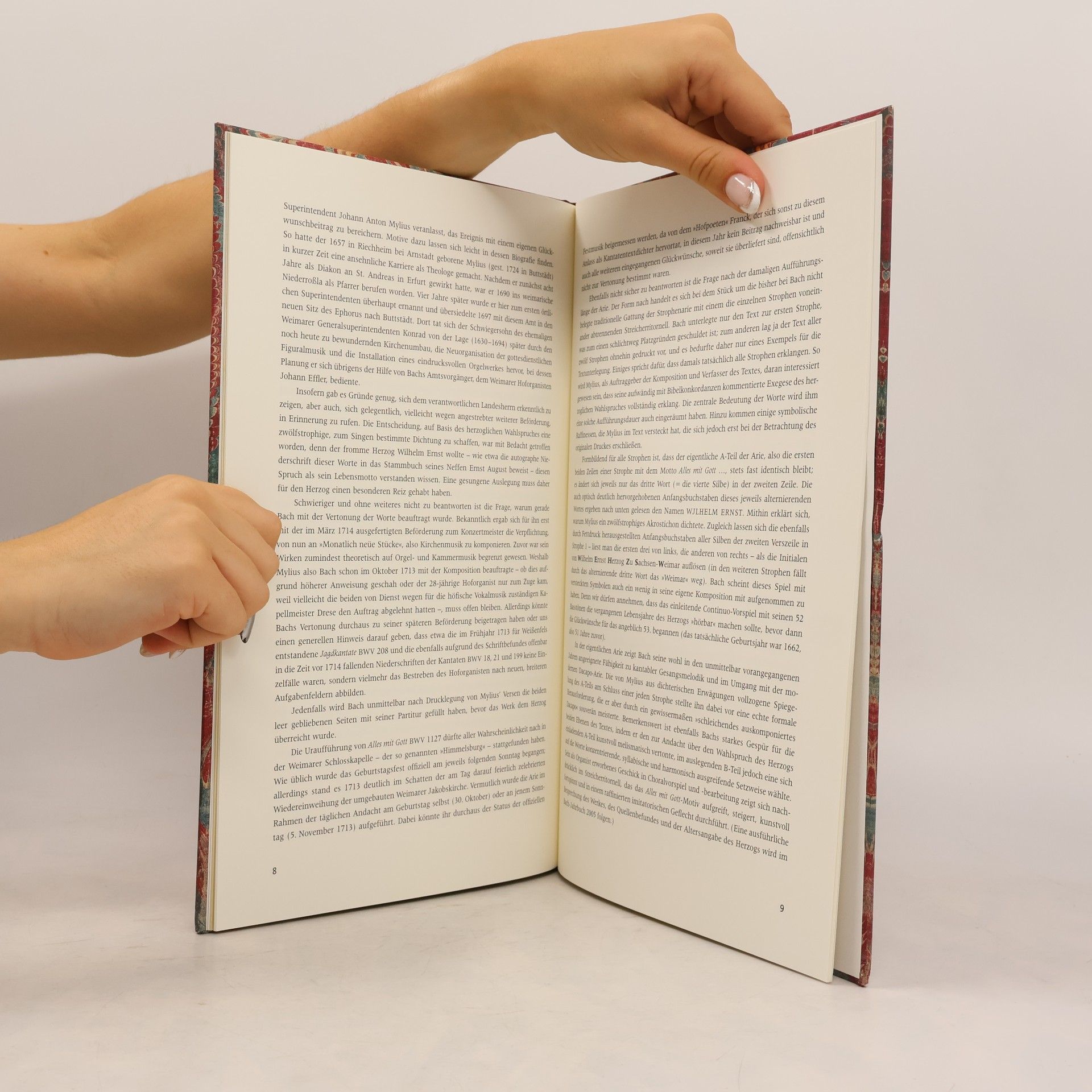 Johann Sebastian Bach Documenta Musicologica: Aria "Alles mit Gott und nichts ohn' ihn" BWV 1127 - Facsimile