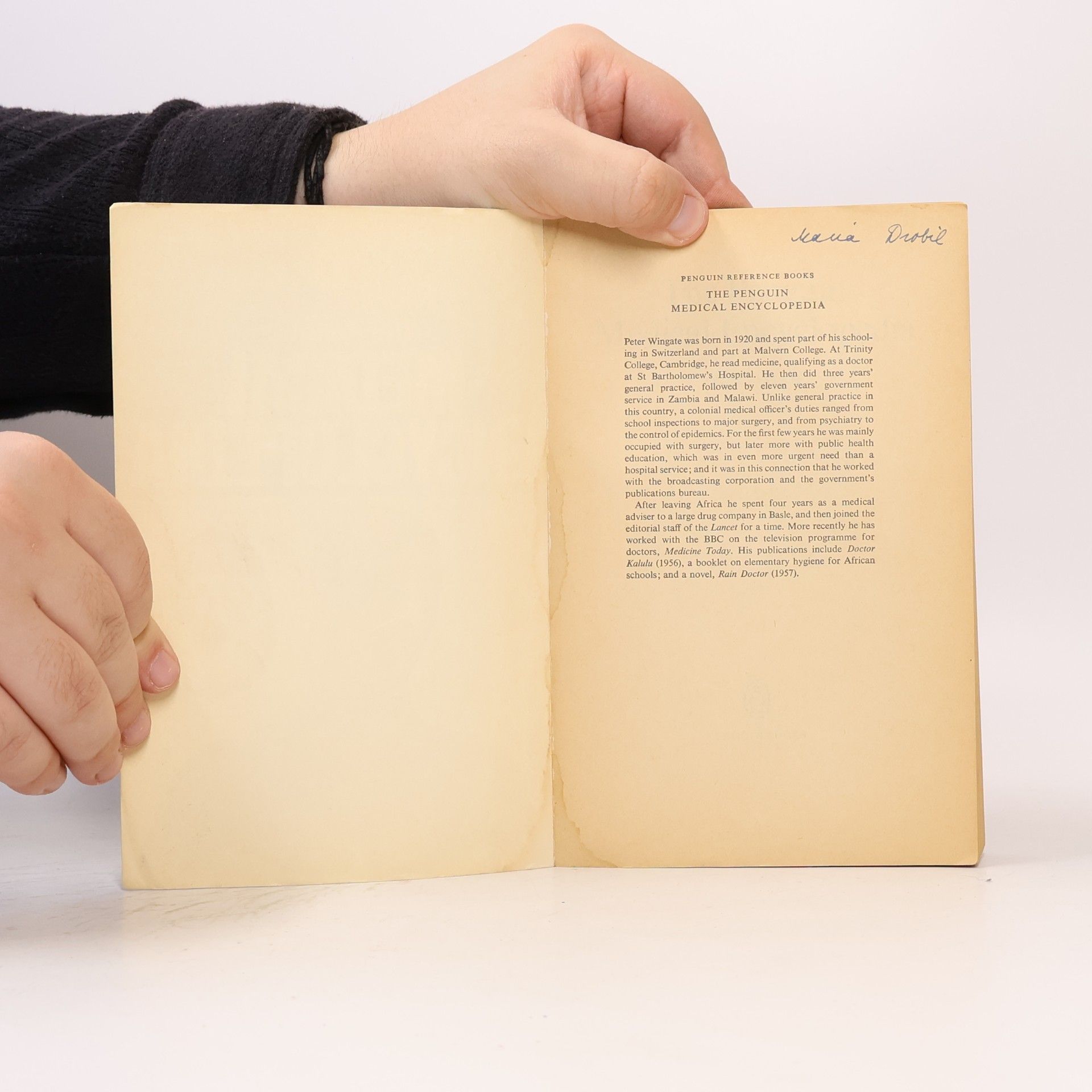 Peter Wingate The Penguin Medical Encyclopedia
