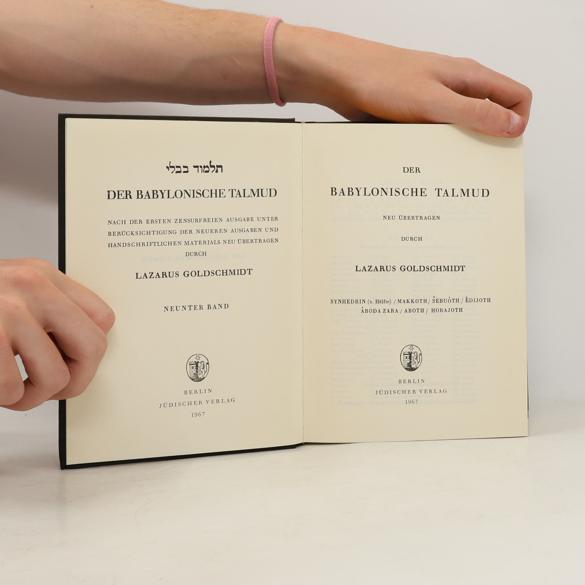 Lazarus Goldschmidt Der Babylonische Talmud 9