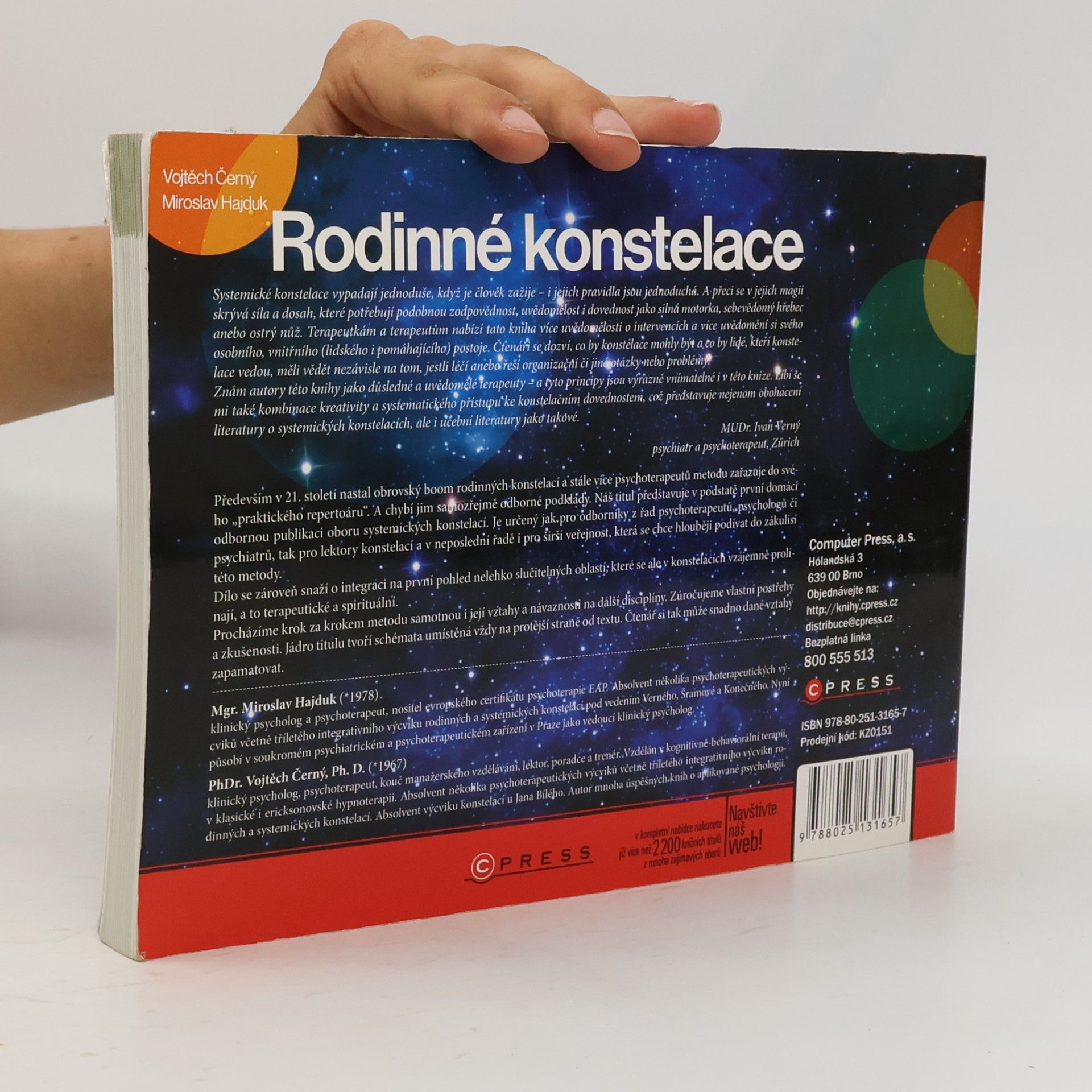 Vojtěch Černý Rodinné konstelace: Psychoterapie a spiritualita