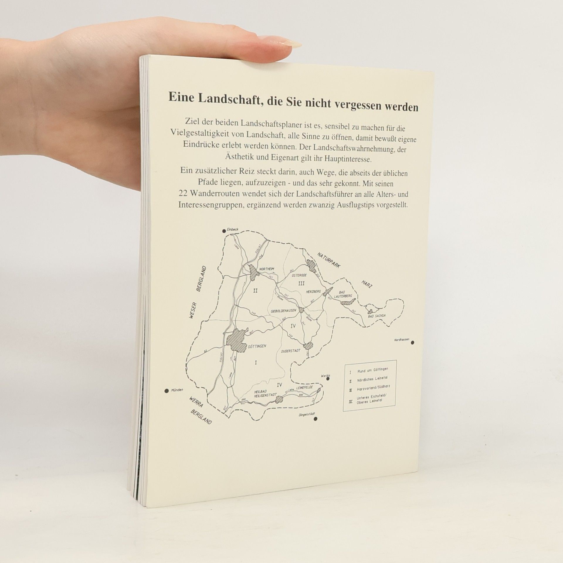 Jörg Kriege Landschaftsführer Leinetal, nördliches Eichsfeld, Südharz