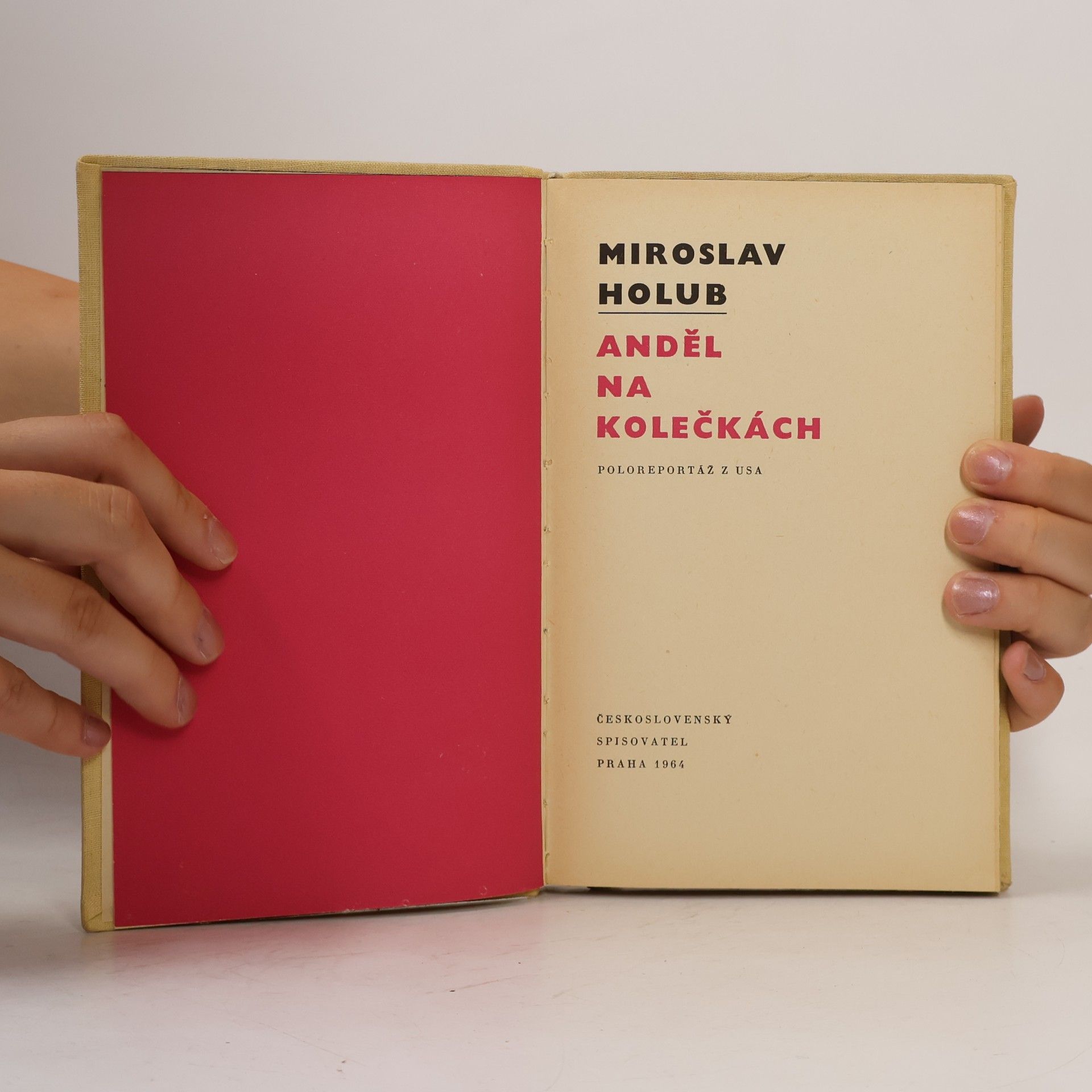 Miroslav Holub Anděl na kolečkách
