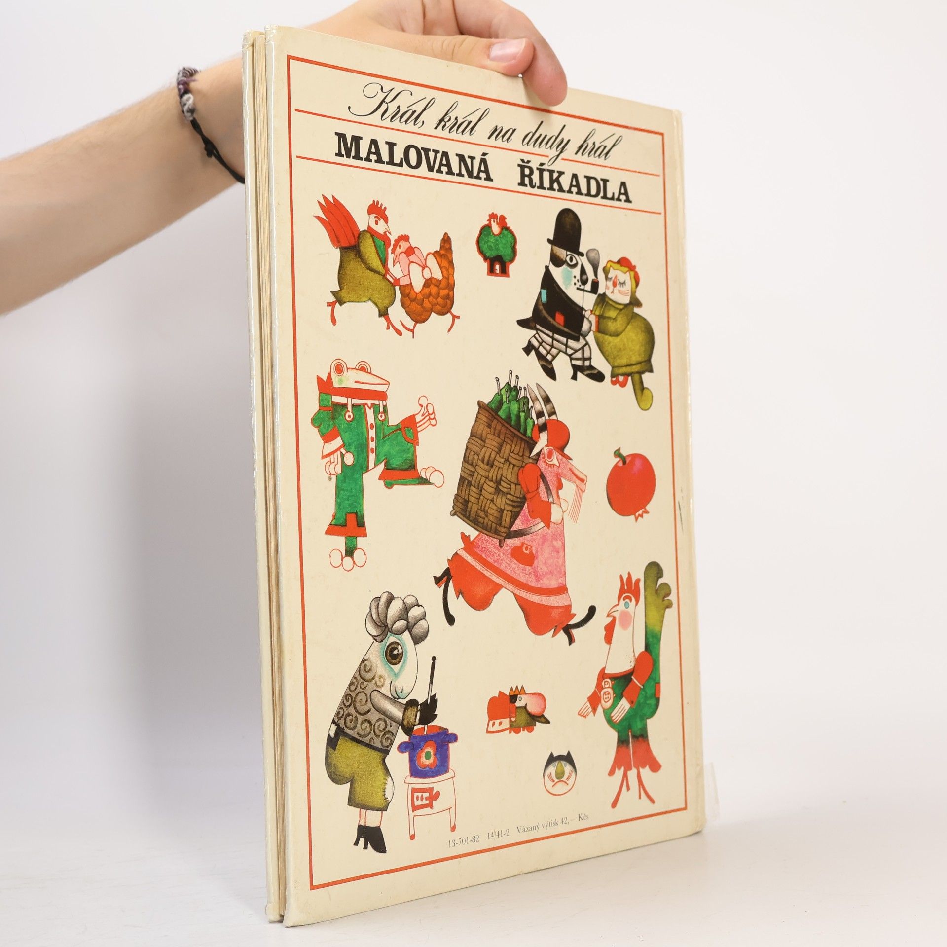 Vladimíra Gebhartová Král, král na dudy hrál. Malovaná říkadla