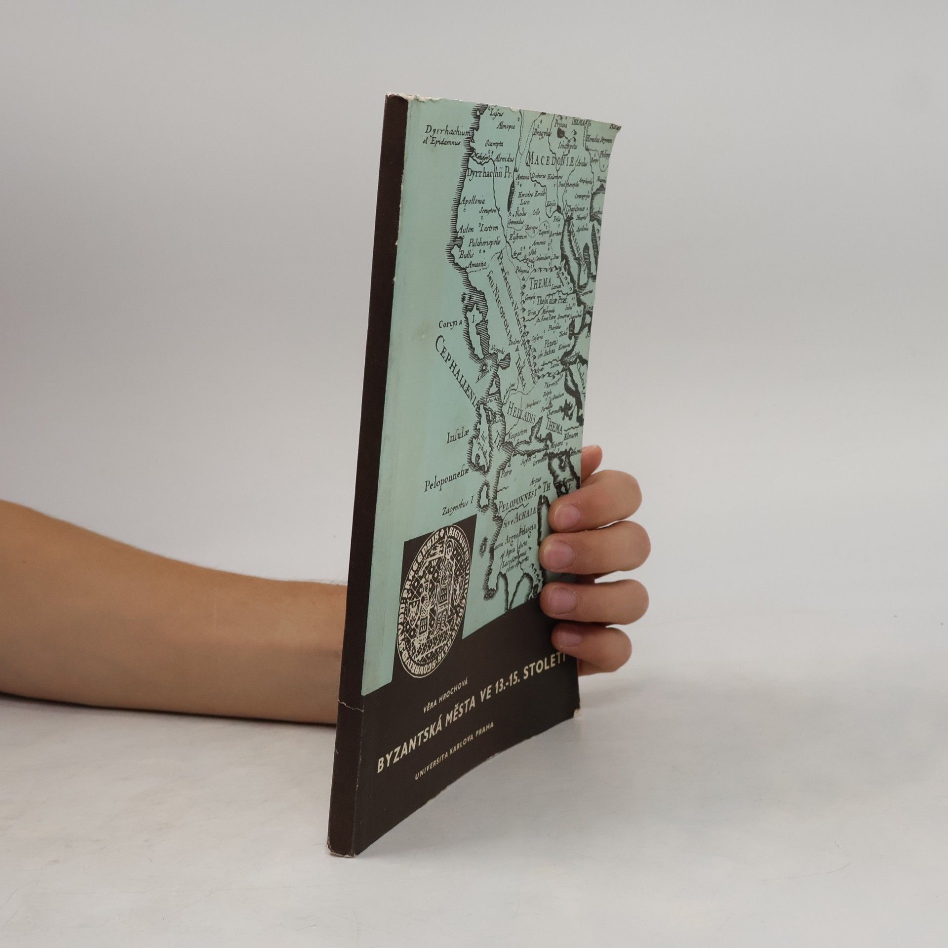 Věra Hrochová Byzantská města ve 13.-15. století