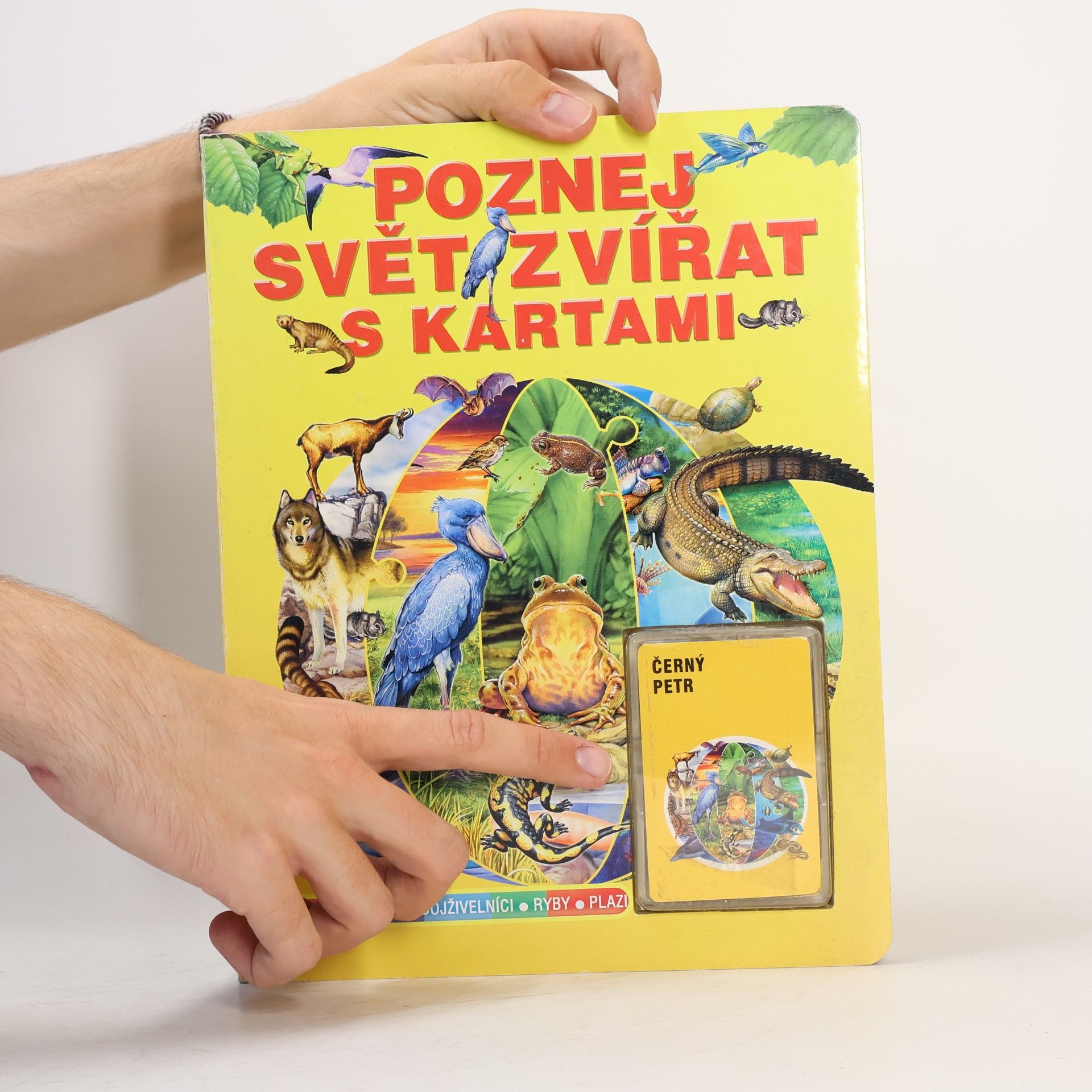 Katarzyna Bulman Poznej svět zvířat s kartami
