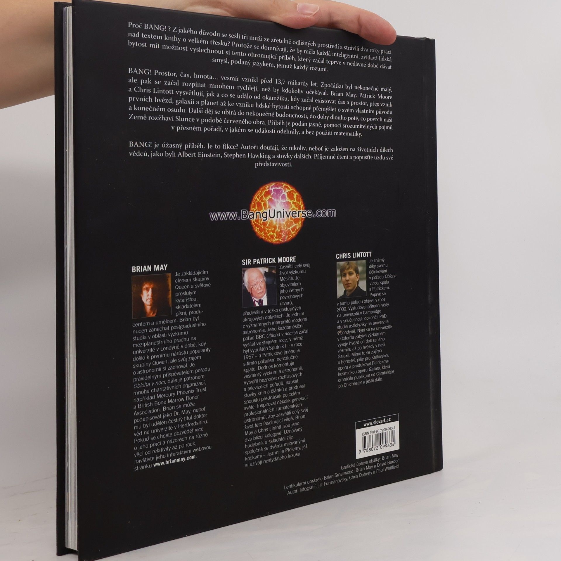 Brian May Bang! Velký třesk a historie vesmíru