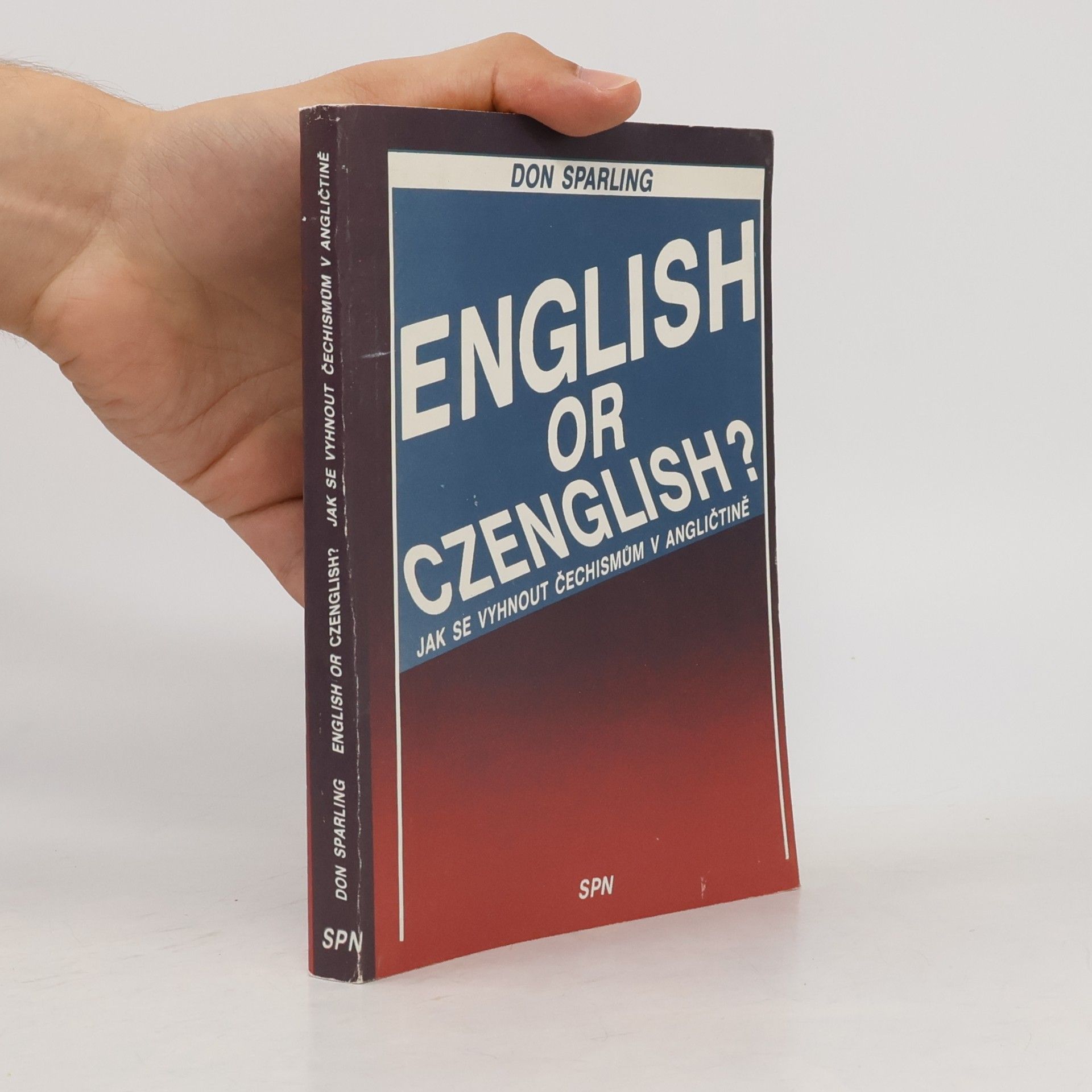 Thomas Donaldson Sparling English or Czenglish?