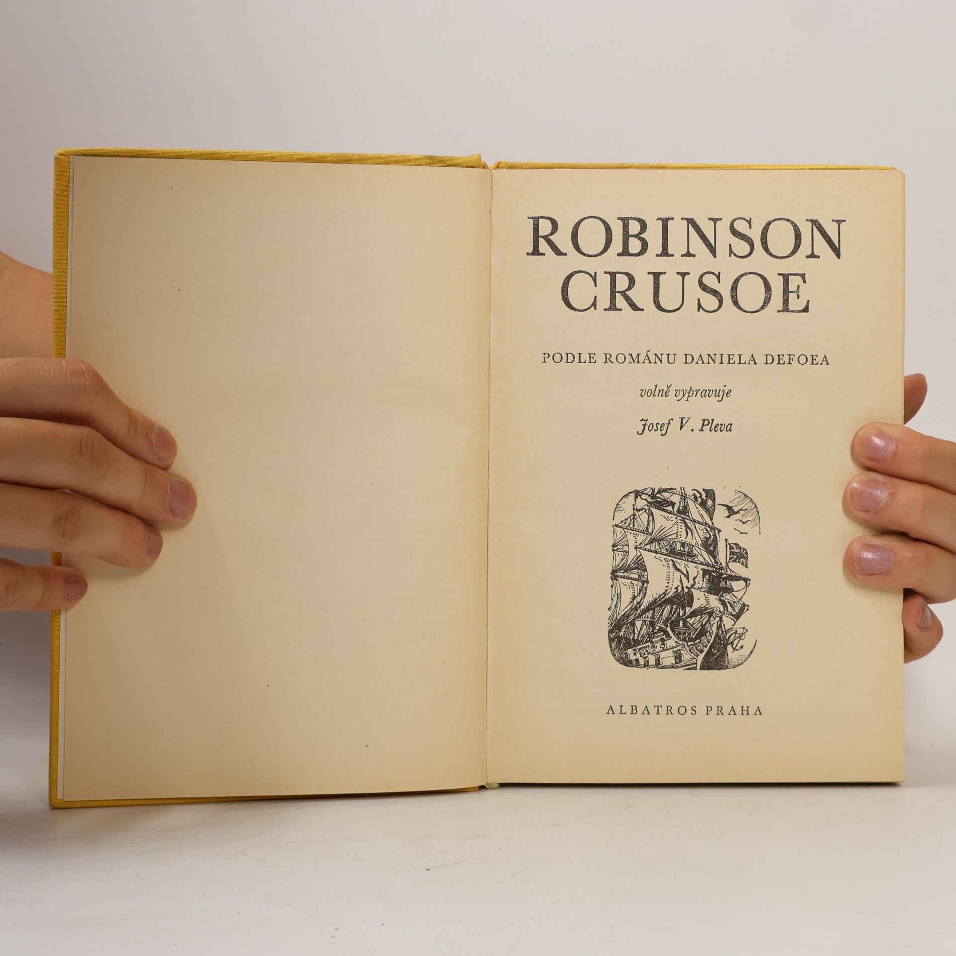 Josef V. Pleva Robinson Crusoe