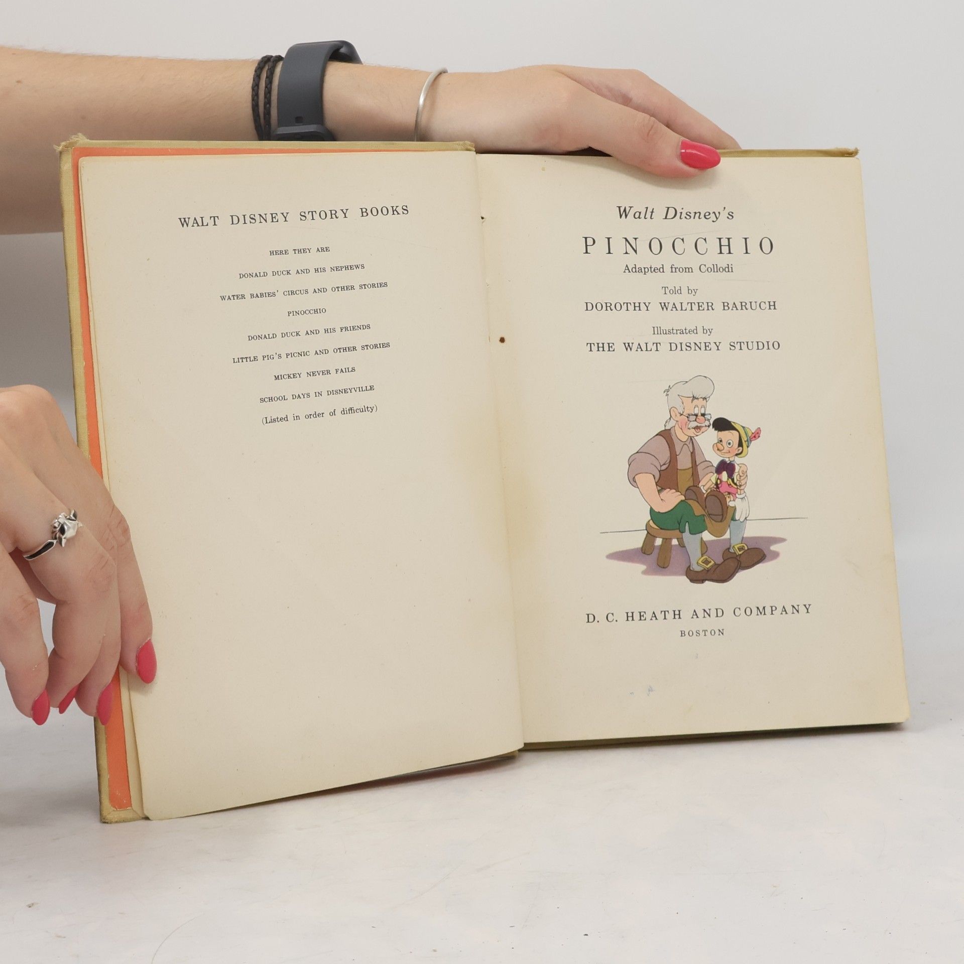 Dorothy Walter Baruch Walt Disney's Pinocchio