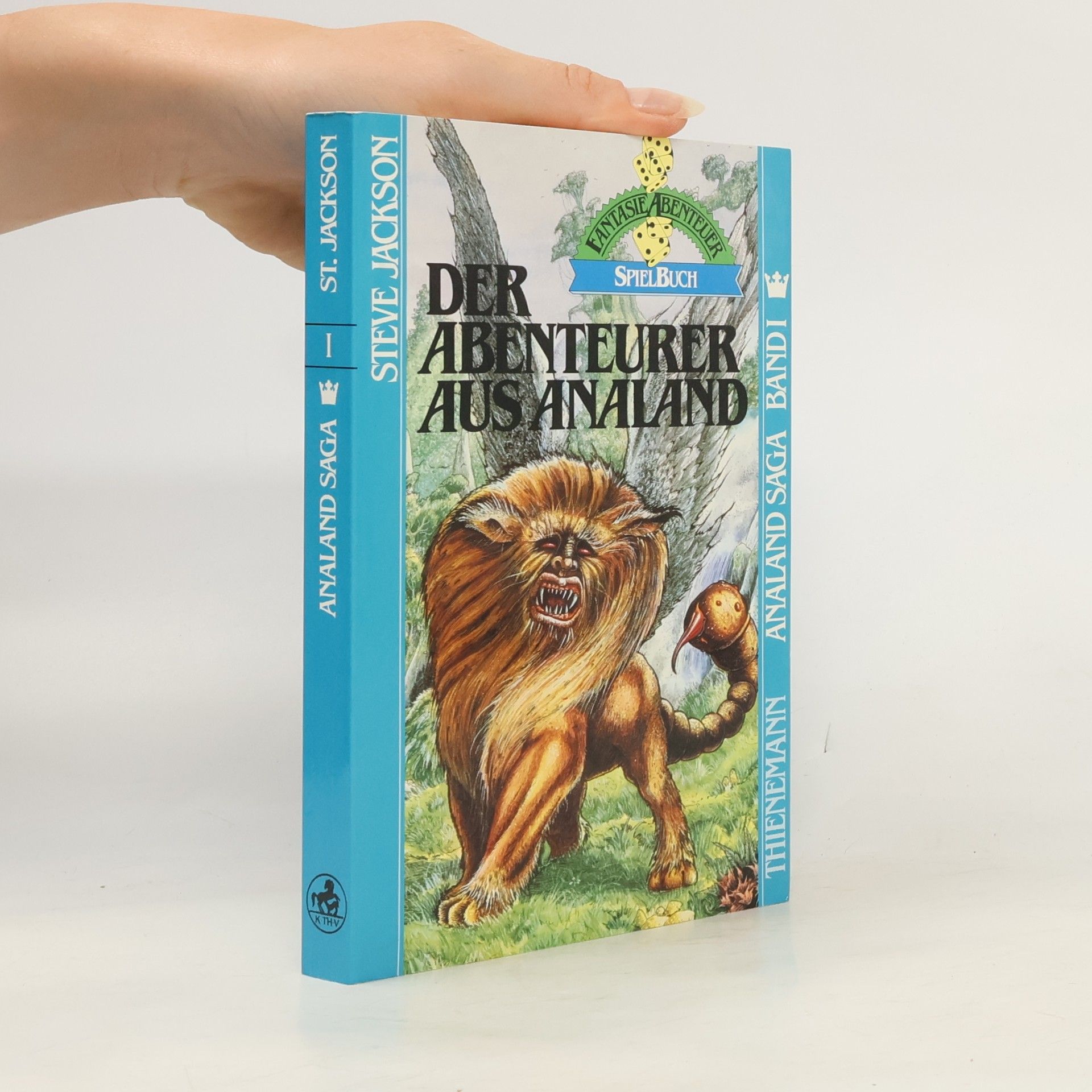 Steve Jackson Der Abenteurer aus Analand. Ein FantasyAbenteuerSpielBuch.