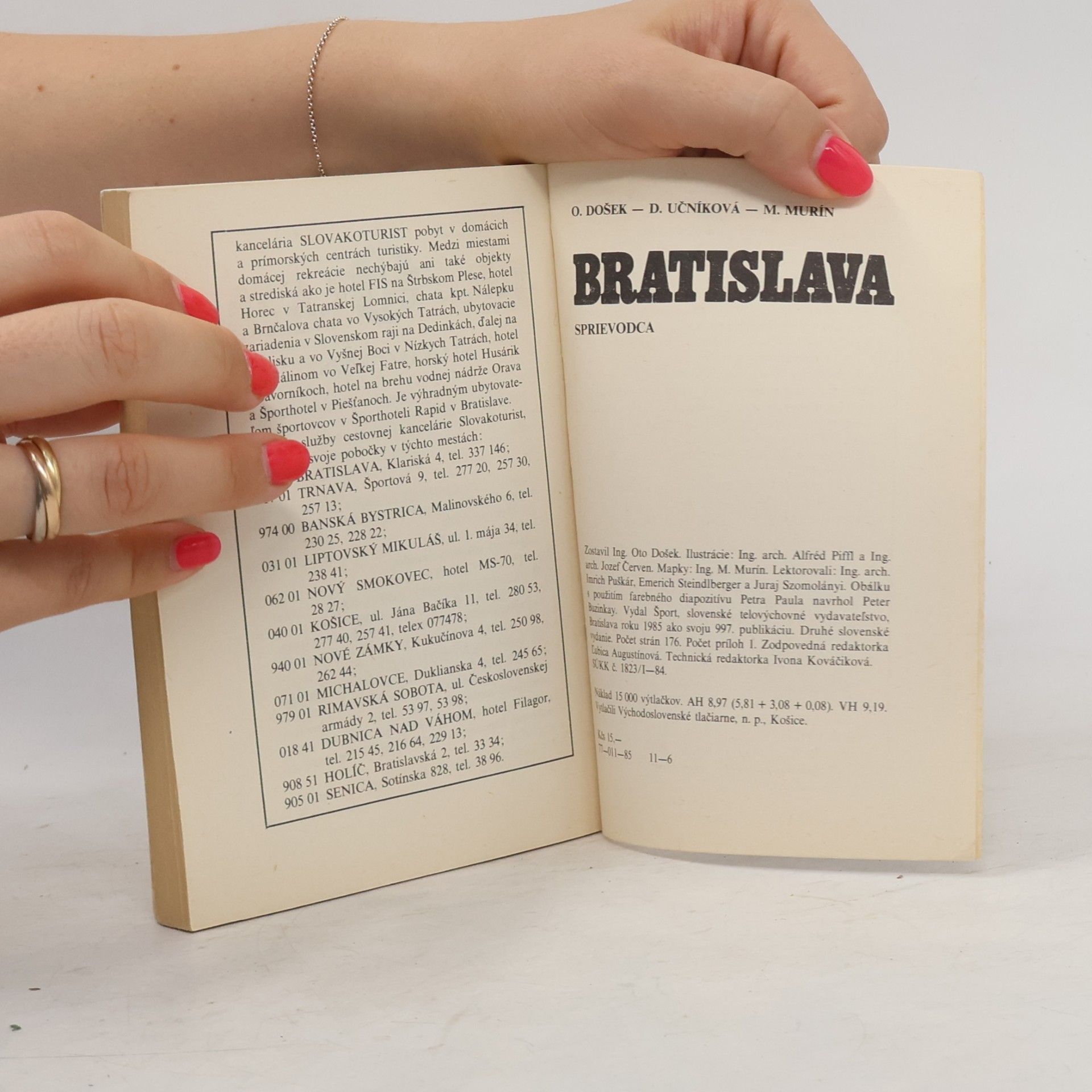 Autorenkollektiv Hlavné mesto SSR Bratislava. Sprievodca