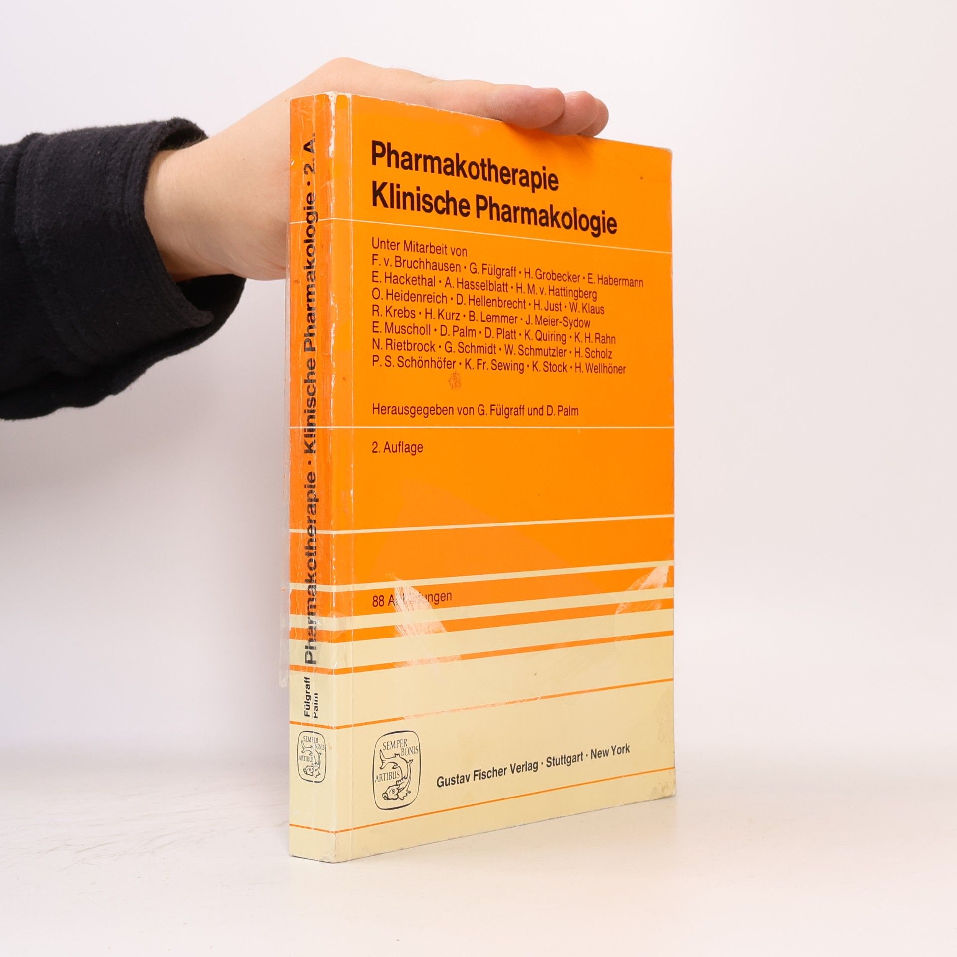 Franz von Bruchhausen Pharmakotherapie, klinische Pharmakologie - 2. Auflage - 88 Abbildungen