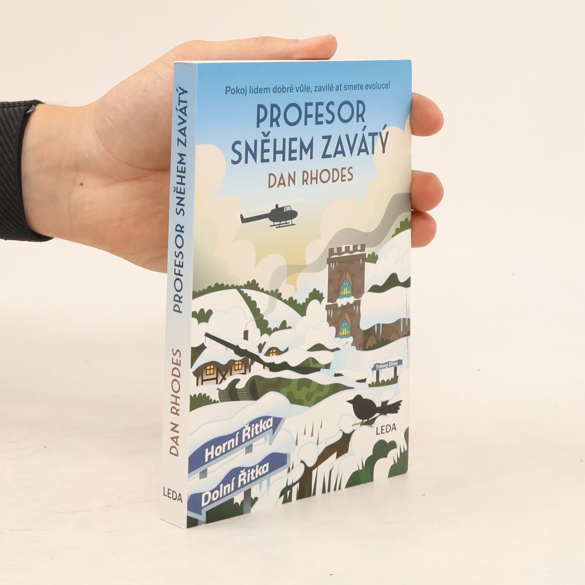 Dan Rhodes Profesor sněhem zavátý