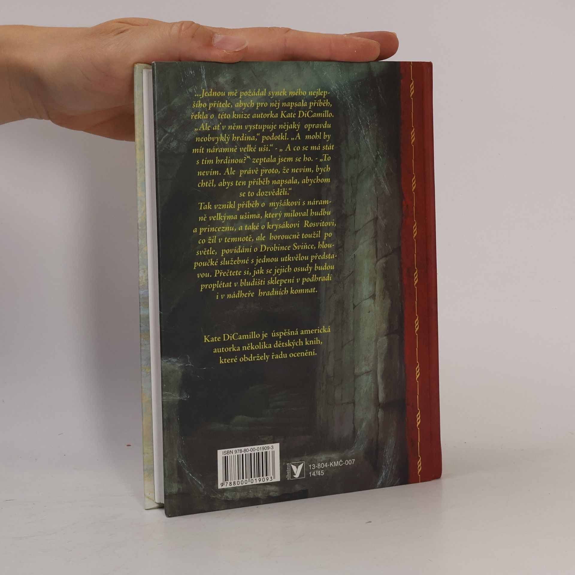 Kate DiCamillo Příběh o Zoufálkovi, aneb, Vyprávění o myšákovi, princezně, troše polévky a špulce niti