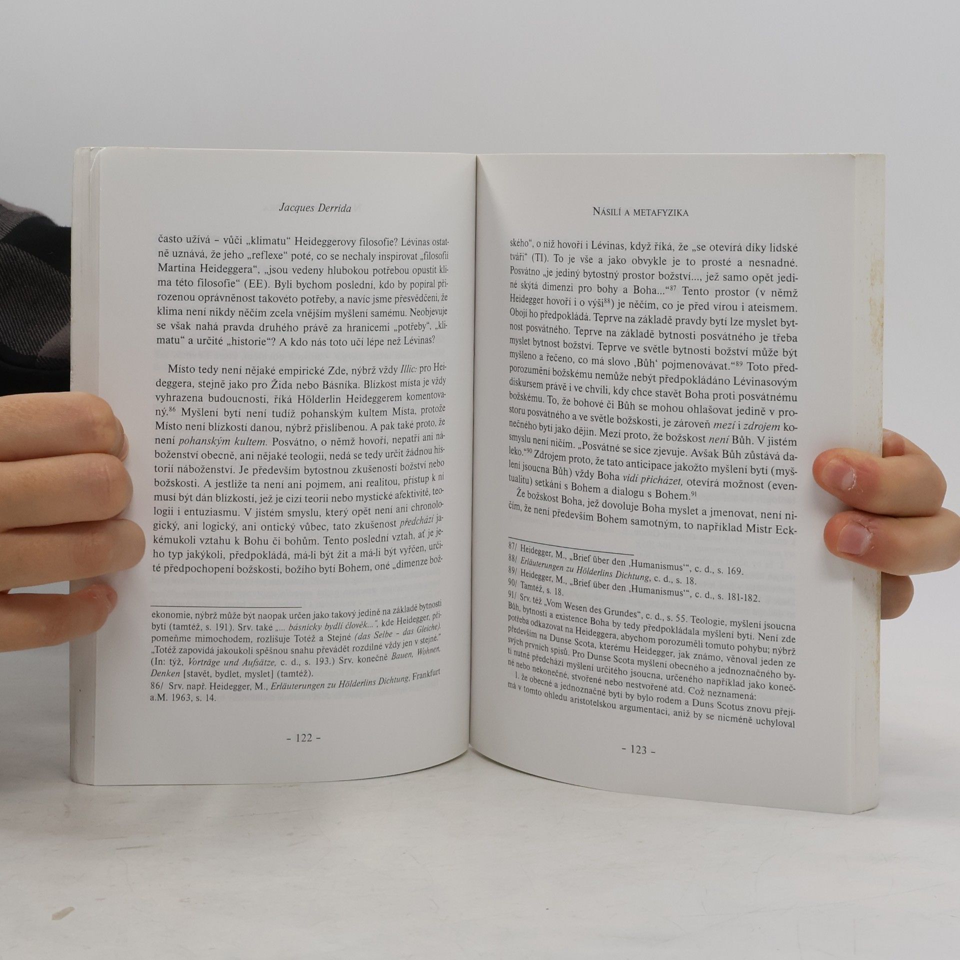 Jacques Derrida Násilí a metafyzika