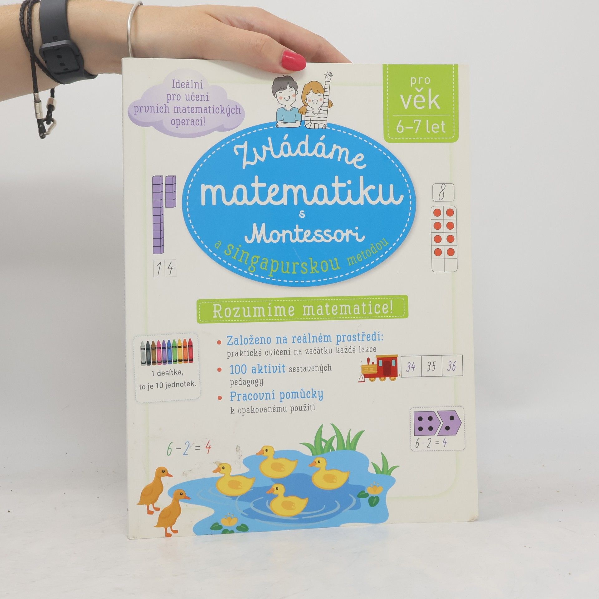 Zvládáme matematiku s Montessori a singapurskou metodou: Rozumíme matematice!