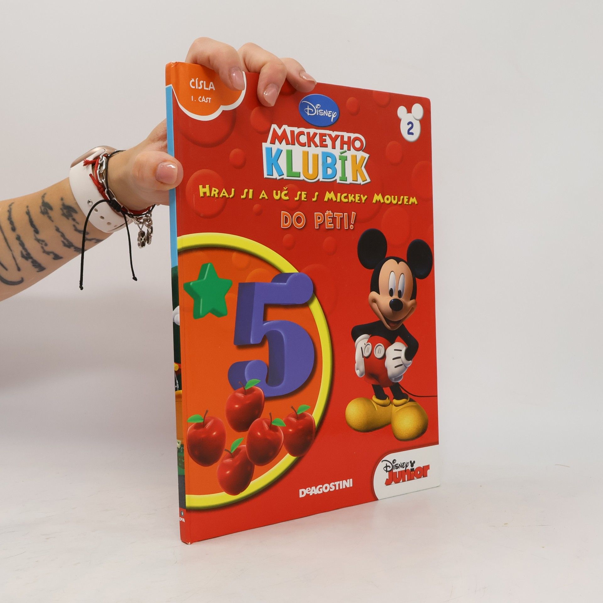 Collectif d'auteurs Hraj si a uč se s Mickey Mousem 2. Do pěti!