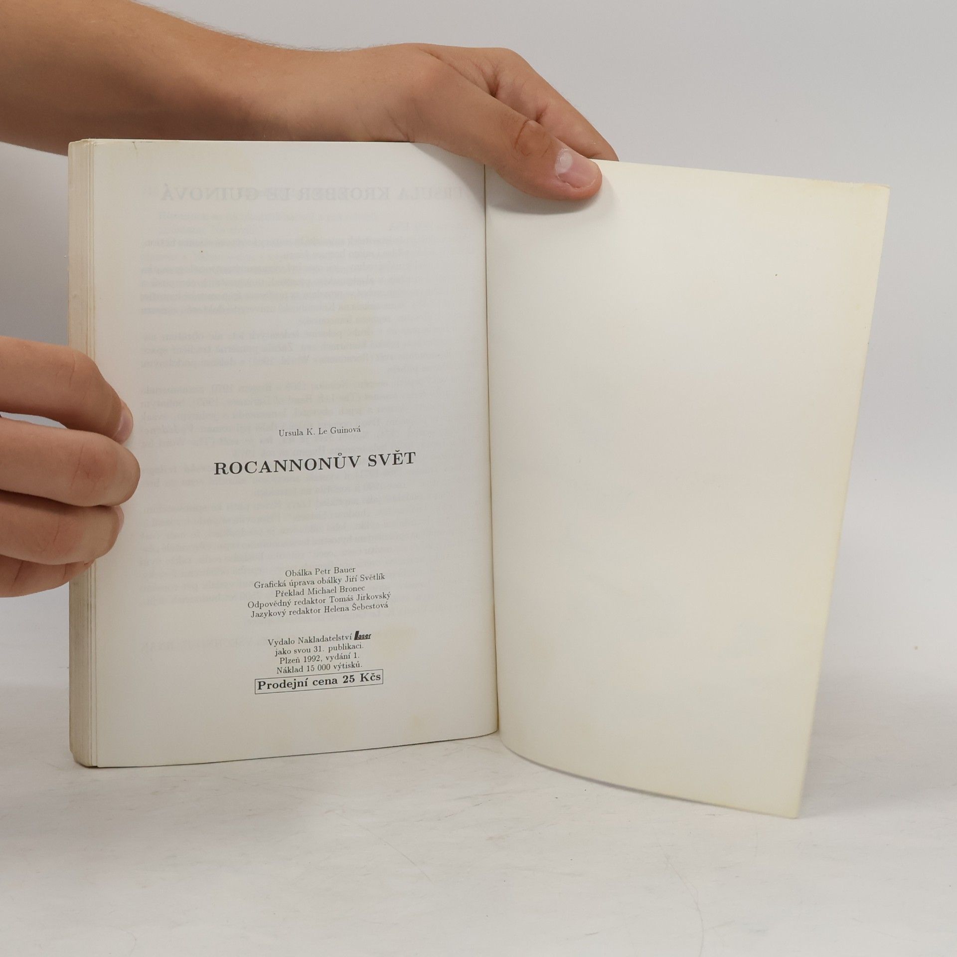 Ursula K. Le Guin Rocannonův svět