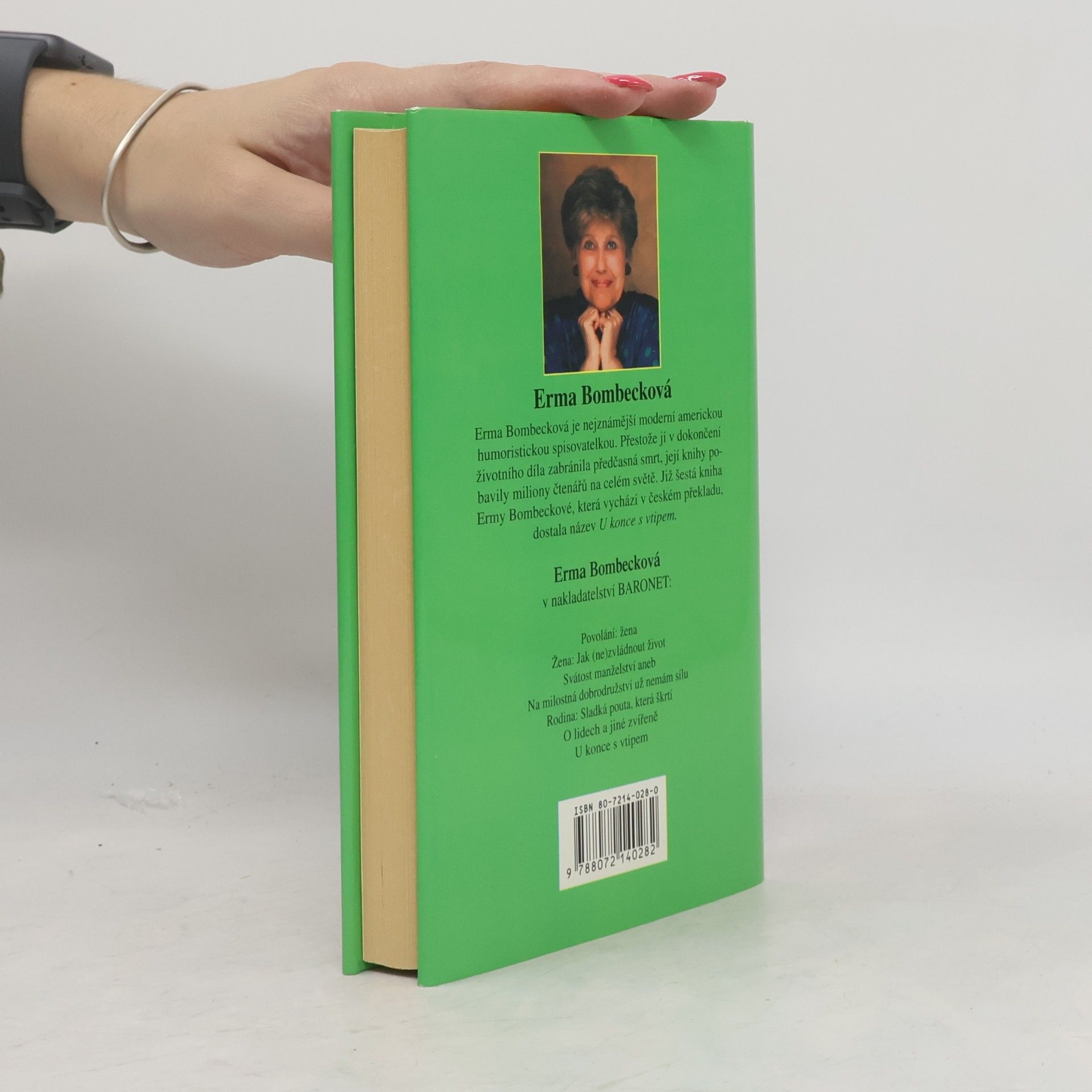 Erma Bombeck U konce s vtipem