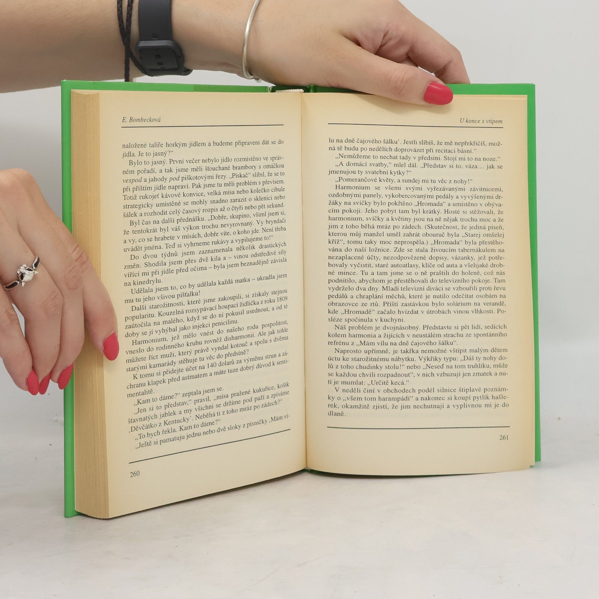 Erma Bombeck U konce s vtipem