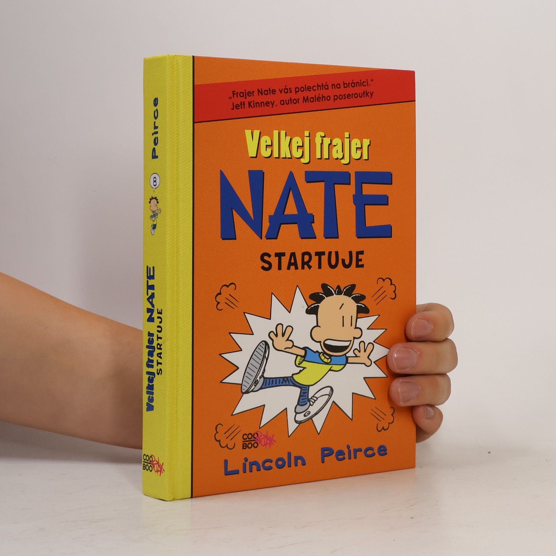 Lincoln Peirce Velkej frajer Nate startuje