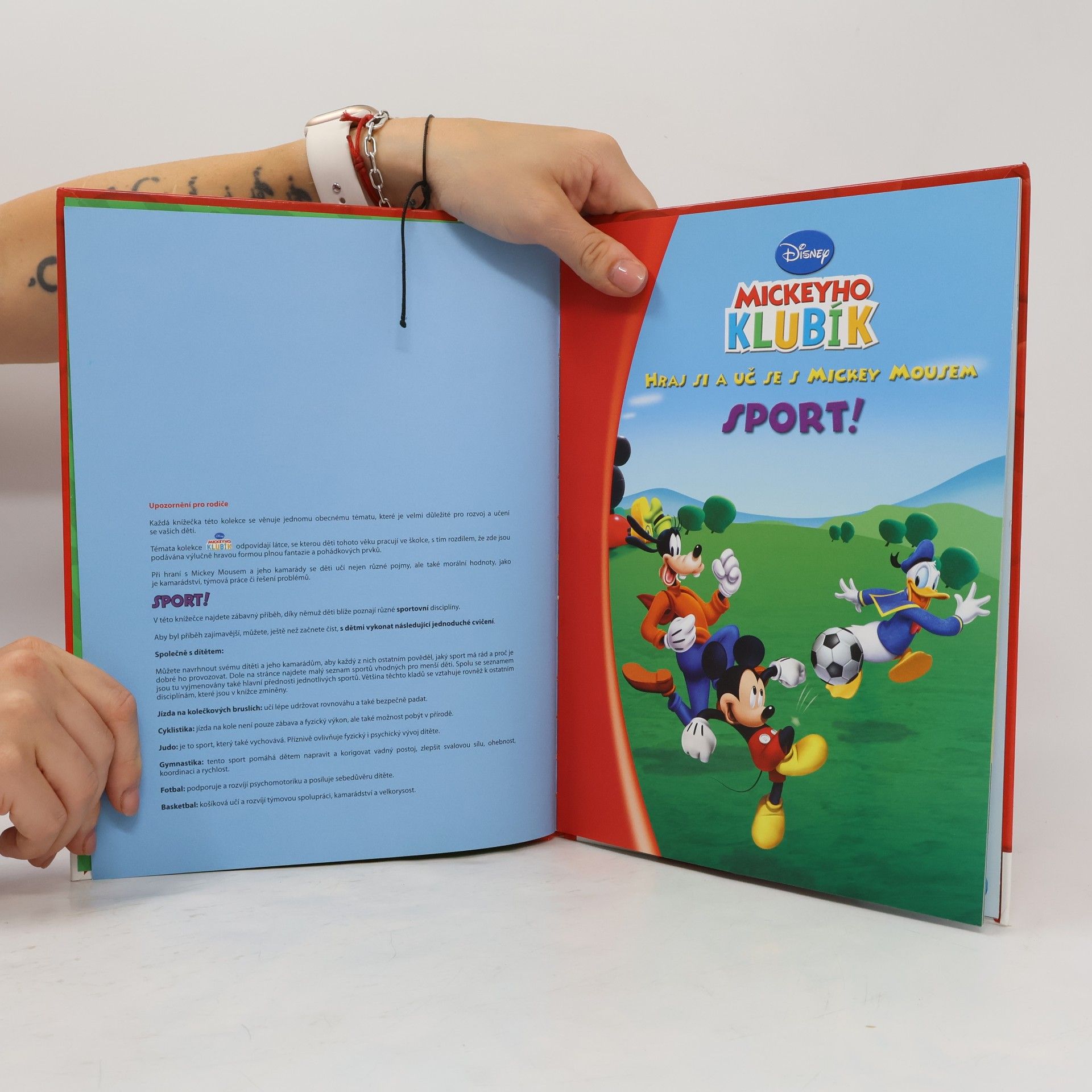 Various authors Mickeyho Klubík. Hraj si a uč se s Mickey Mousem. 19 Sport