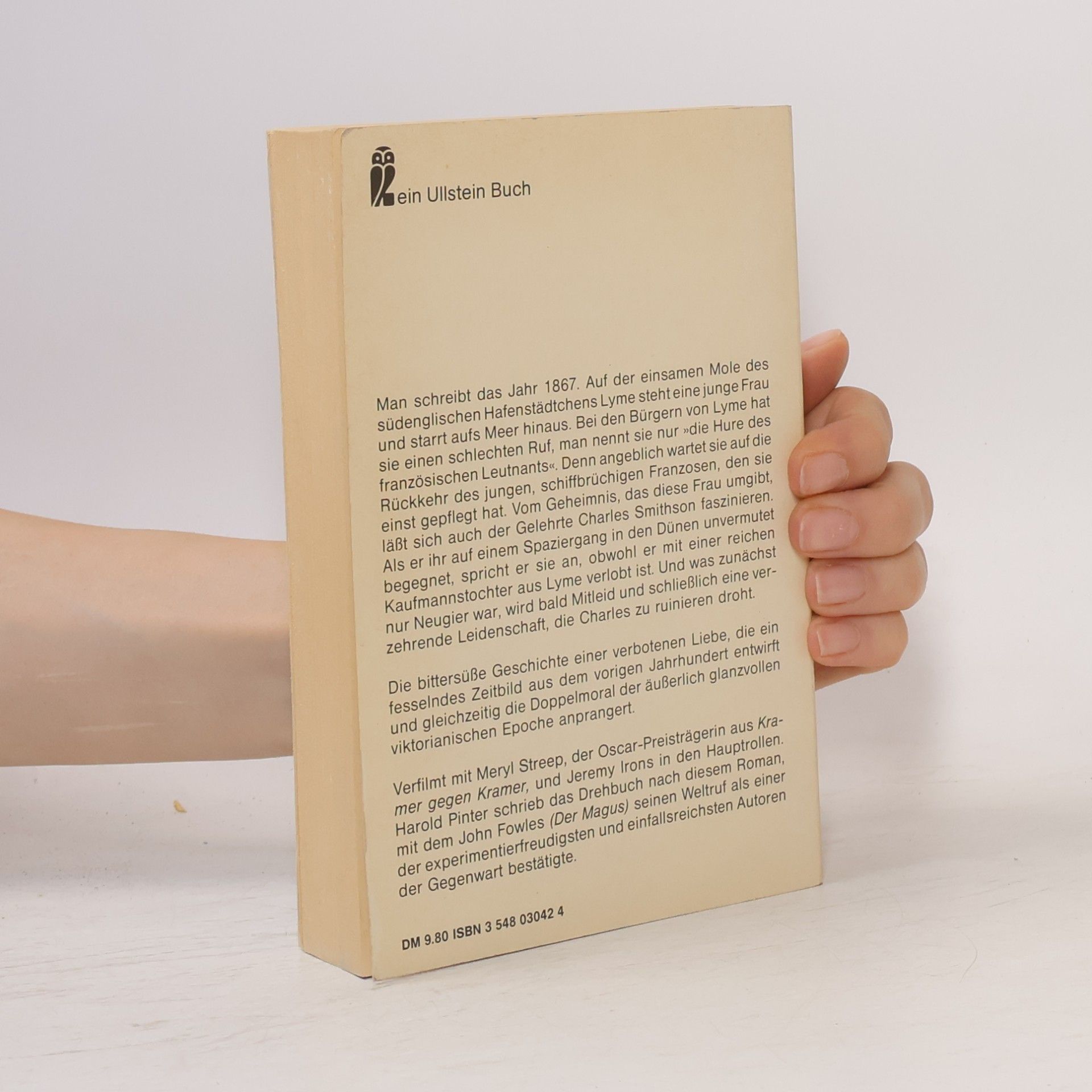 John Fowles Die Geliebte des französischen Leutnants