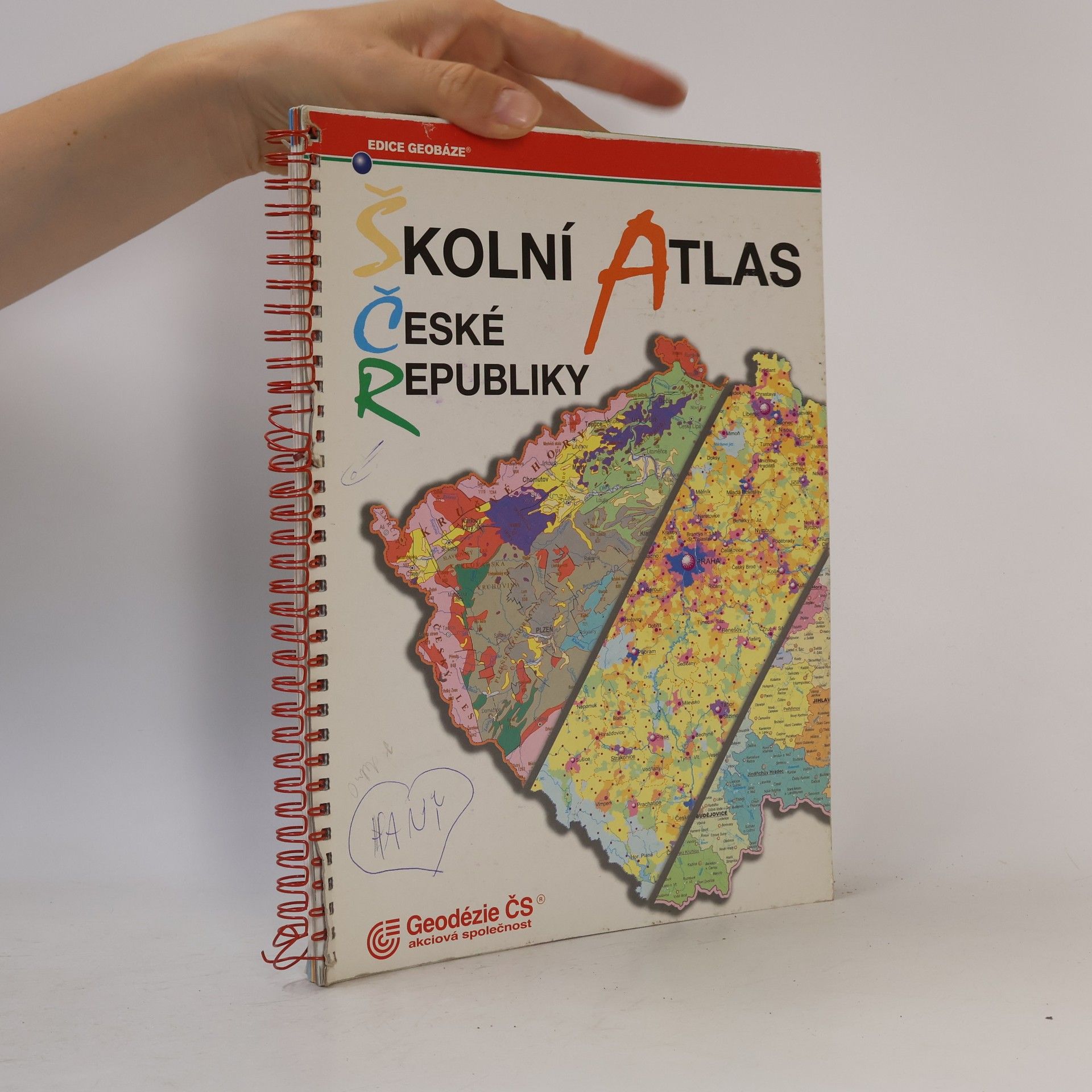 Eva Klímová Školní atlas České republiky