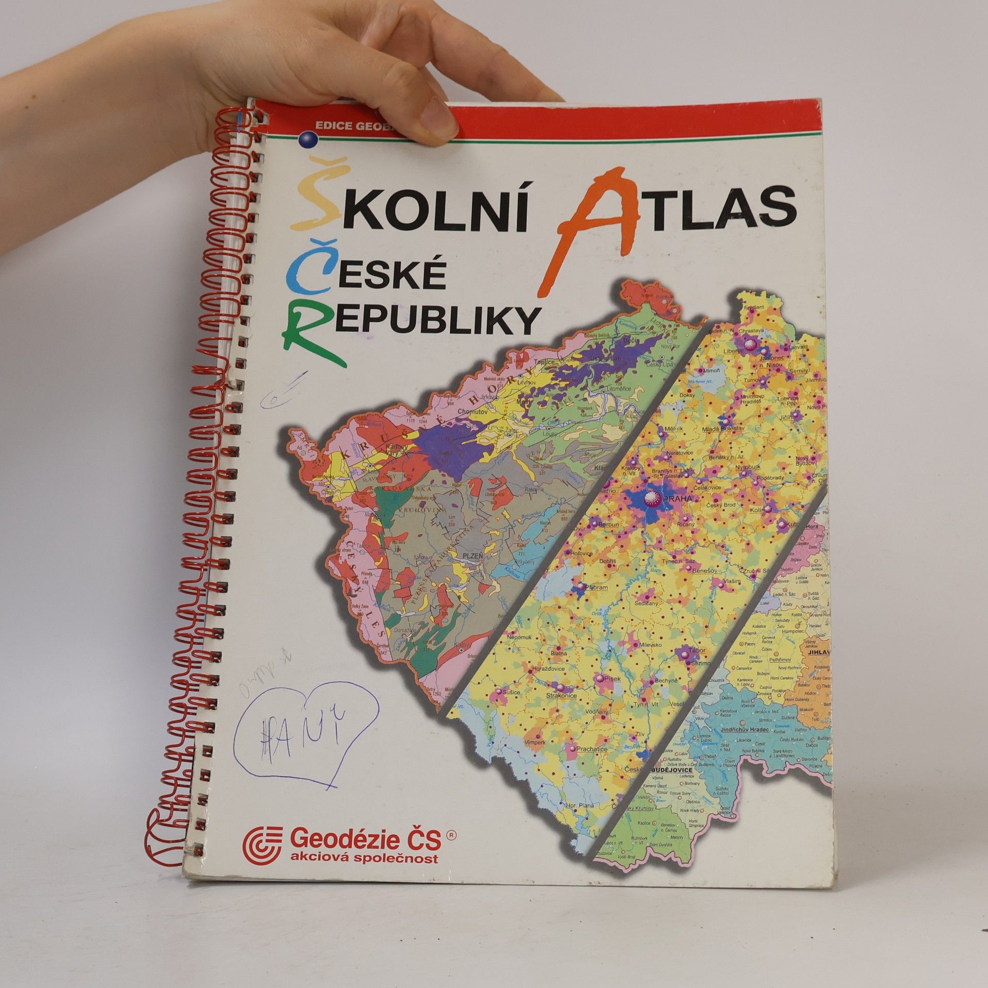 Eva Klímová Školní atlas České republiky