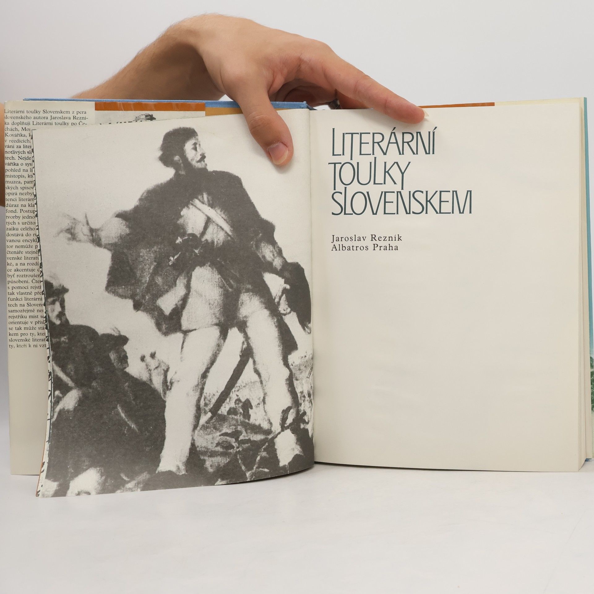 Jaroslav Rezník st. Literární toulky Slovenskem