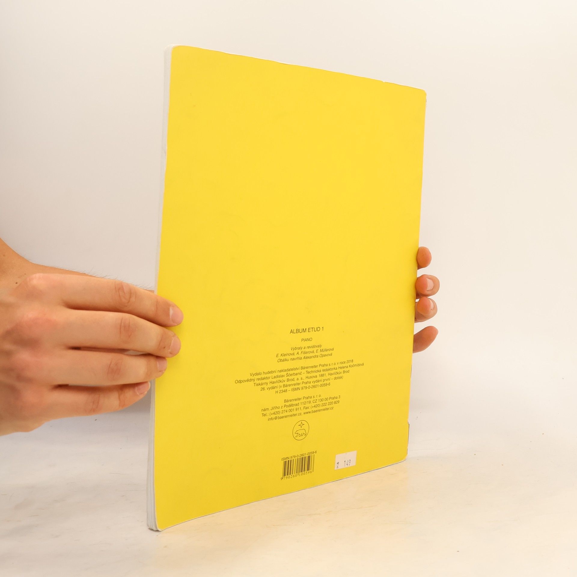 Bärenreiter Praha Album etud I