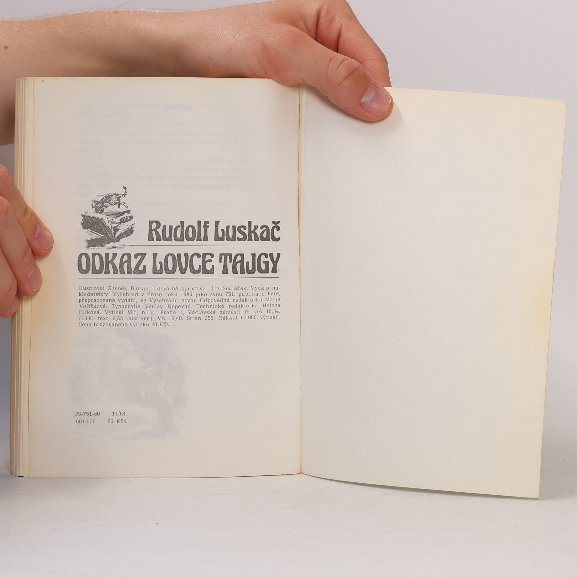Rudolf Luskač Odkaz lovce tajgy