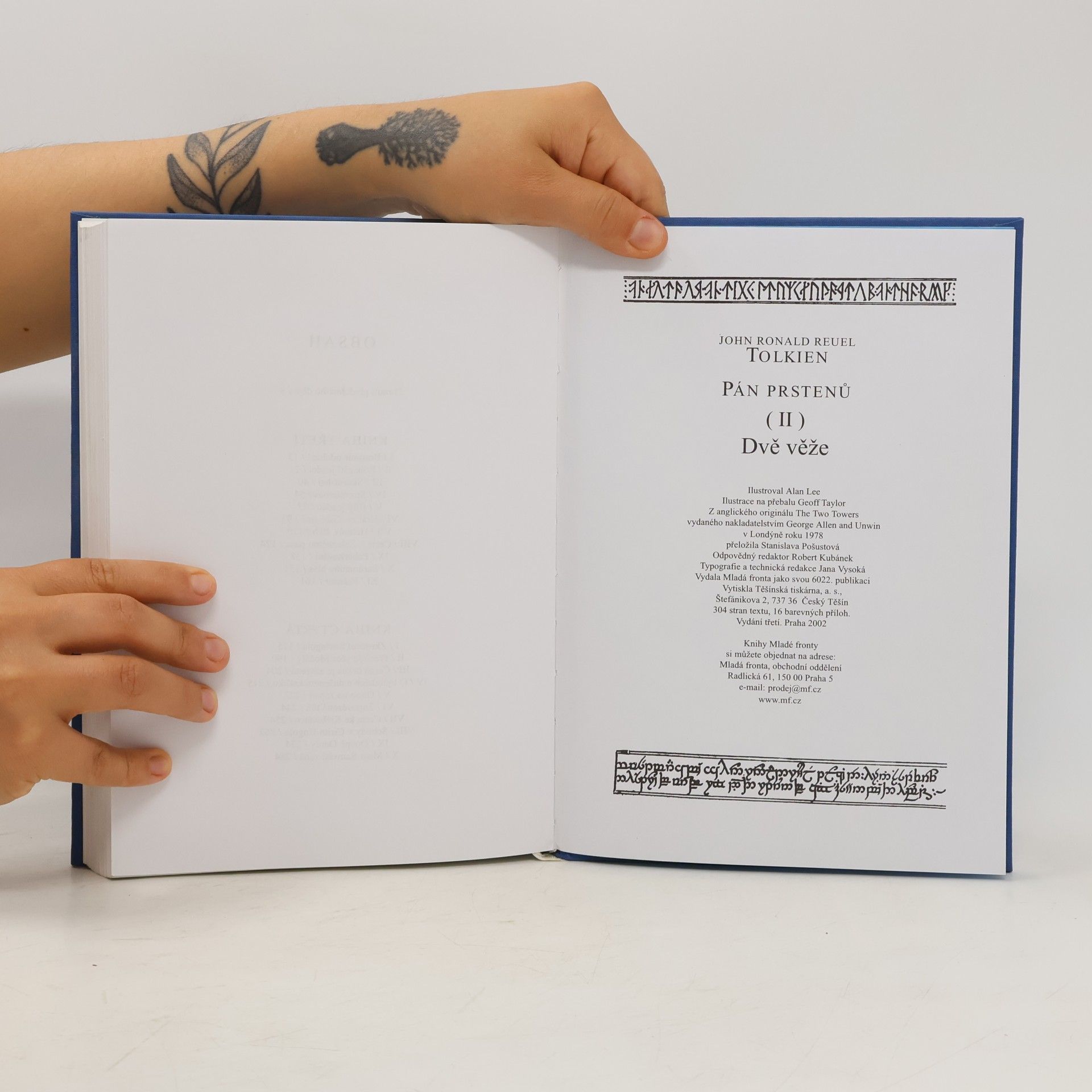 J. R. R. Tolkien Pán prstenů. Dvě věže