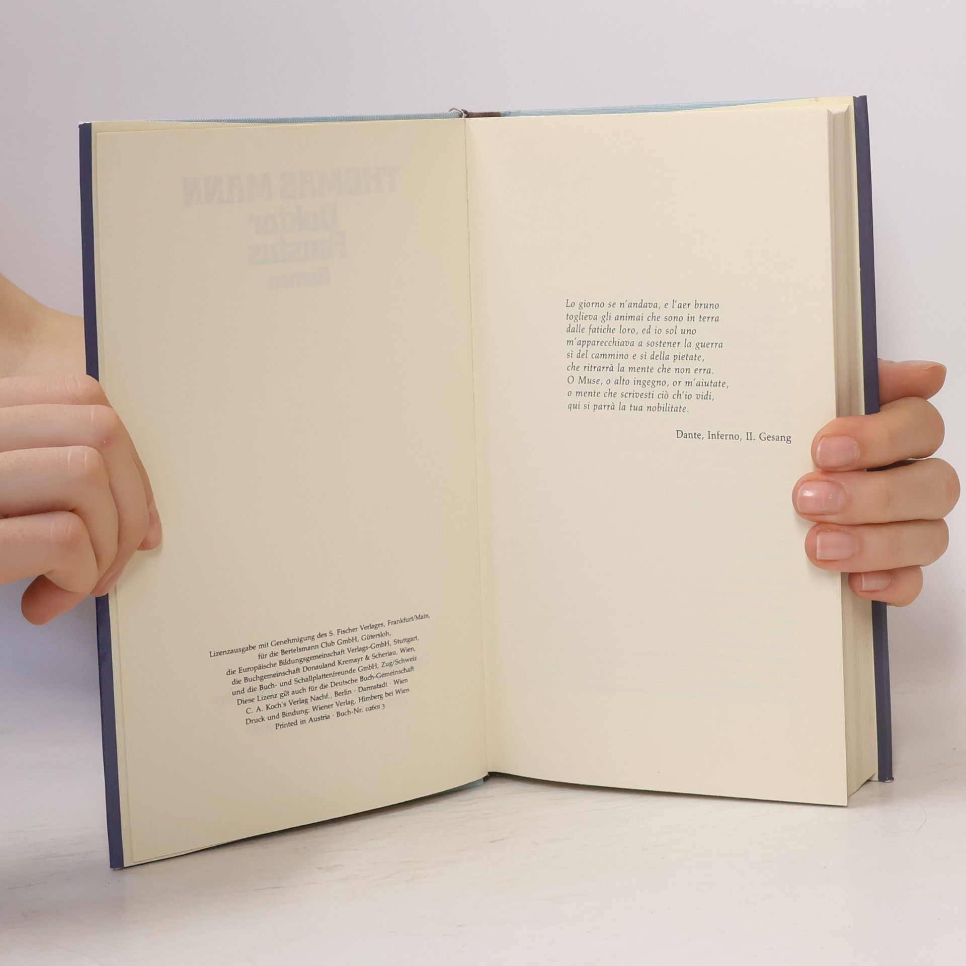 Thomas Mann Doktor Faustus