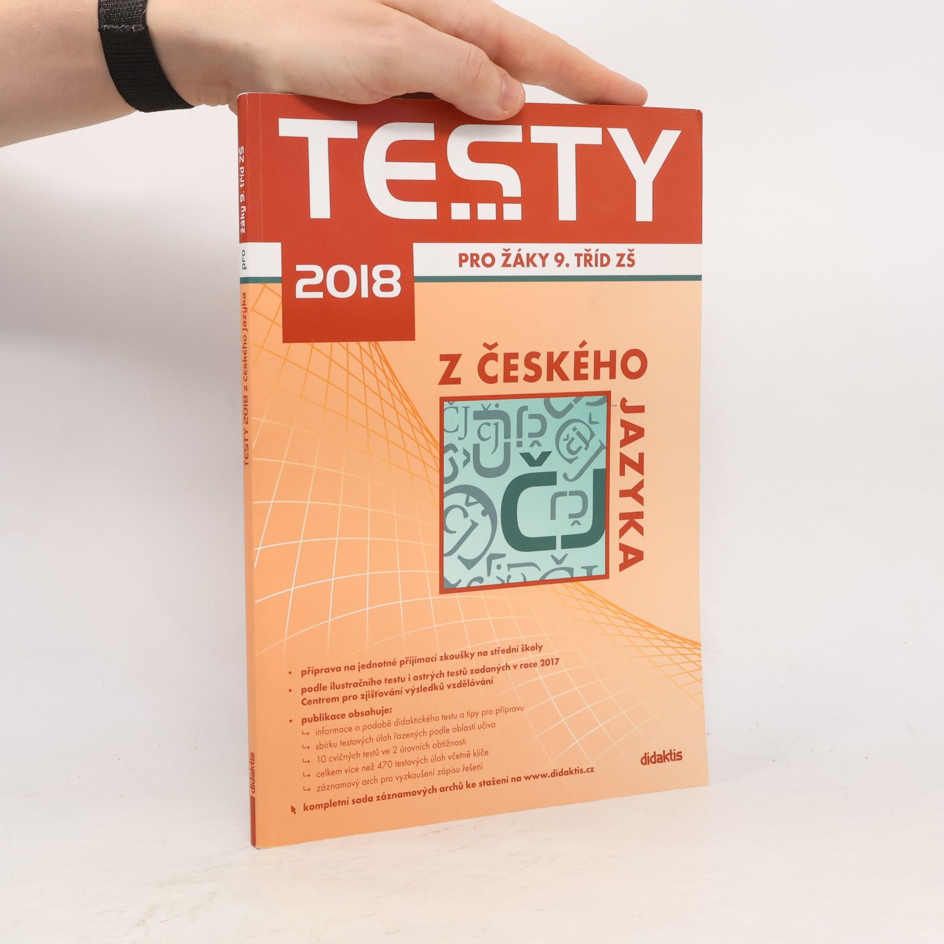 Petra Adámková Testy 2018 pro žáky 9. tříd ZŠ z českého jazyka