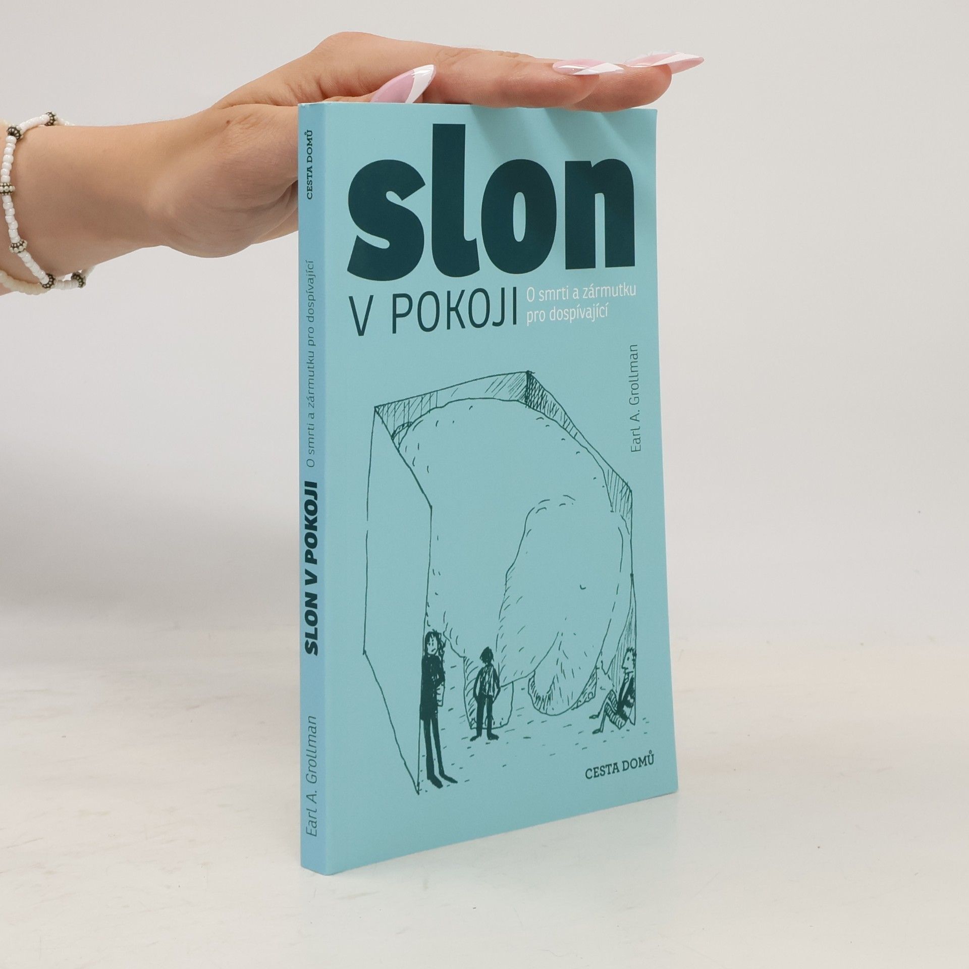 Slon v pokoji : o smrti a zármutku pro dospívající