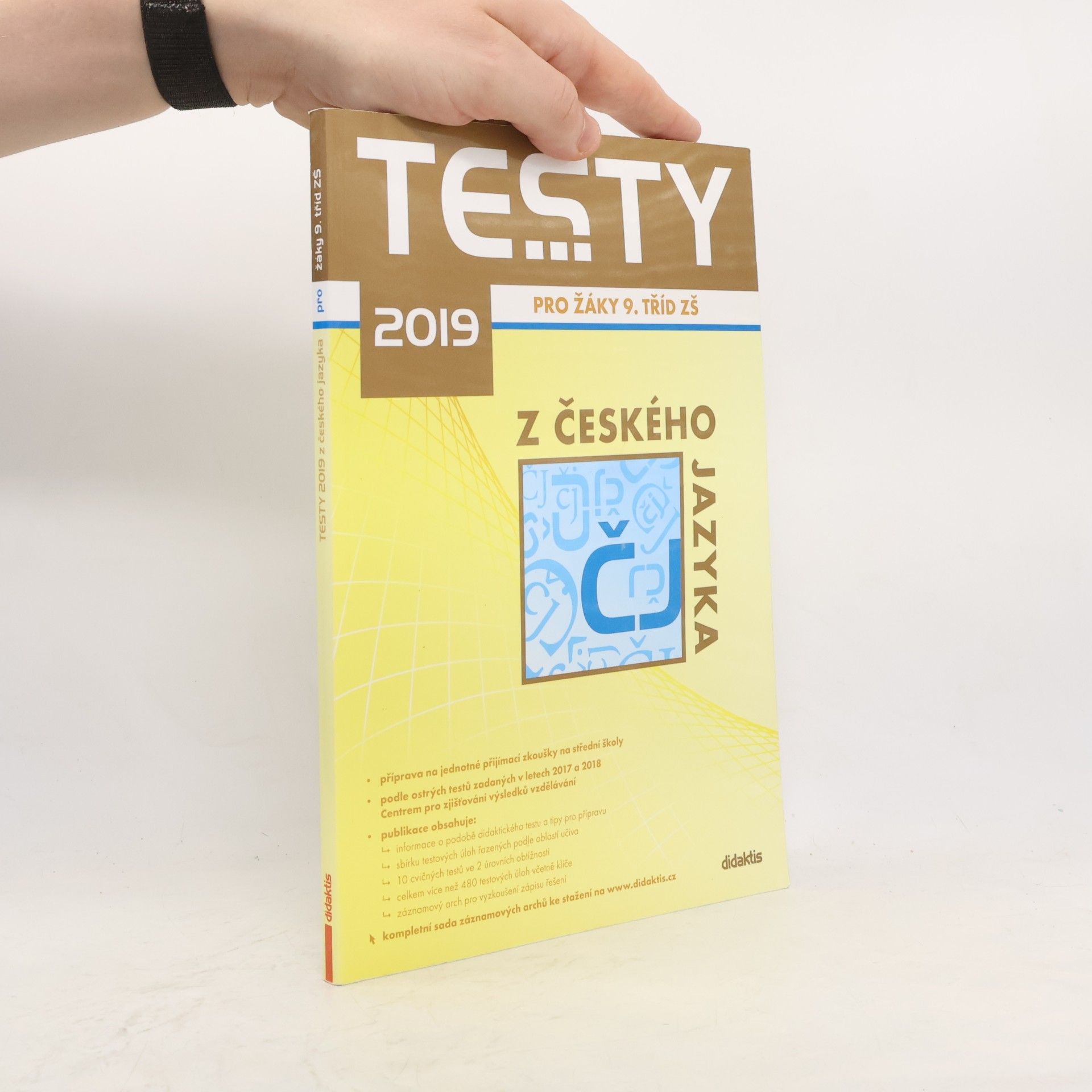 Autorenkollektiv Testy z českého jazyka : pro žáky 9. tříd ZŠ