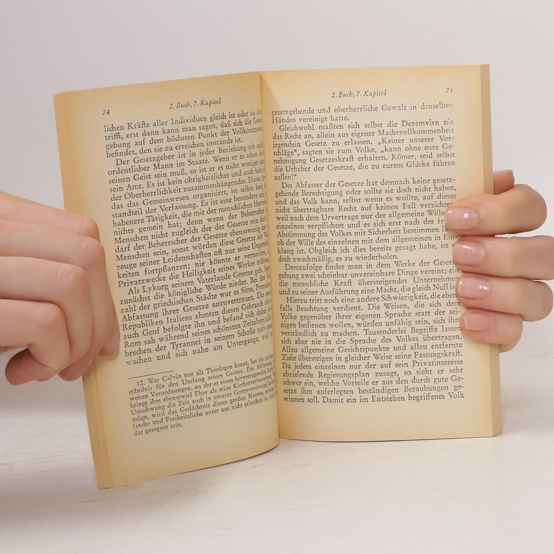 Jean-Jacques Rousseau Der Gesellschaftsvertrag