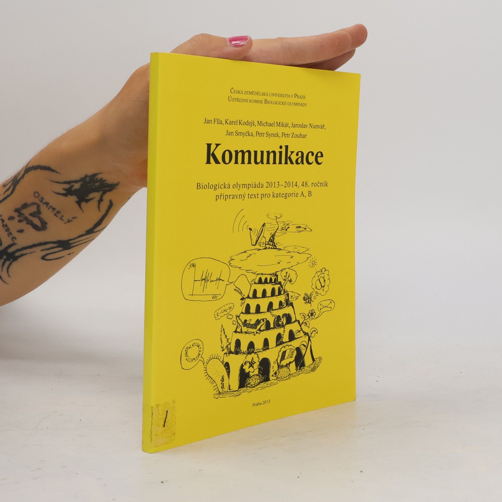 Jan Fíla Komunikace. Biologická olympiáda 2013-2014, 48. ročník