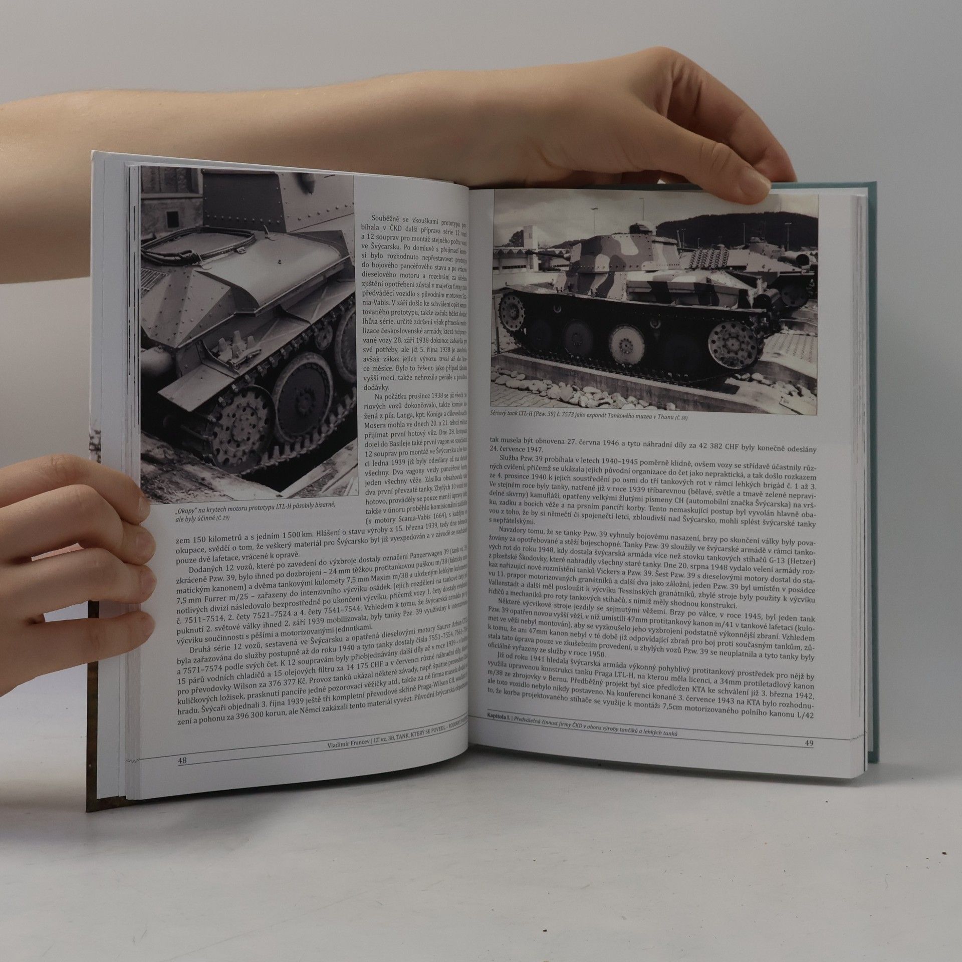 Vladimír Francev LT vz. 38: Tank, který se povedl - rodinný portrét