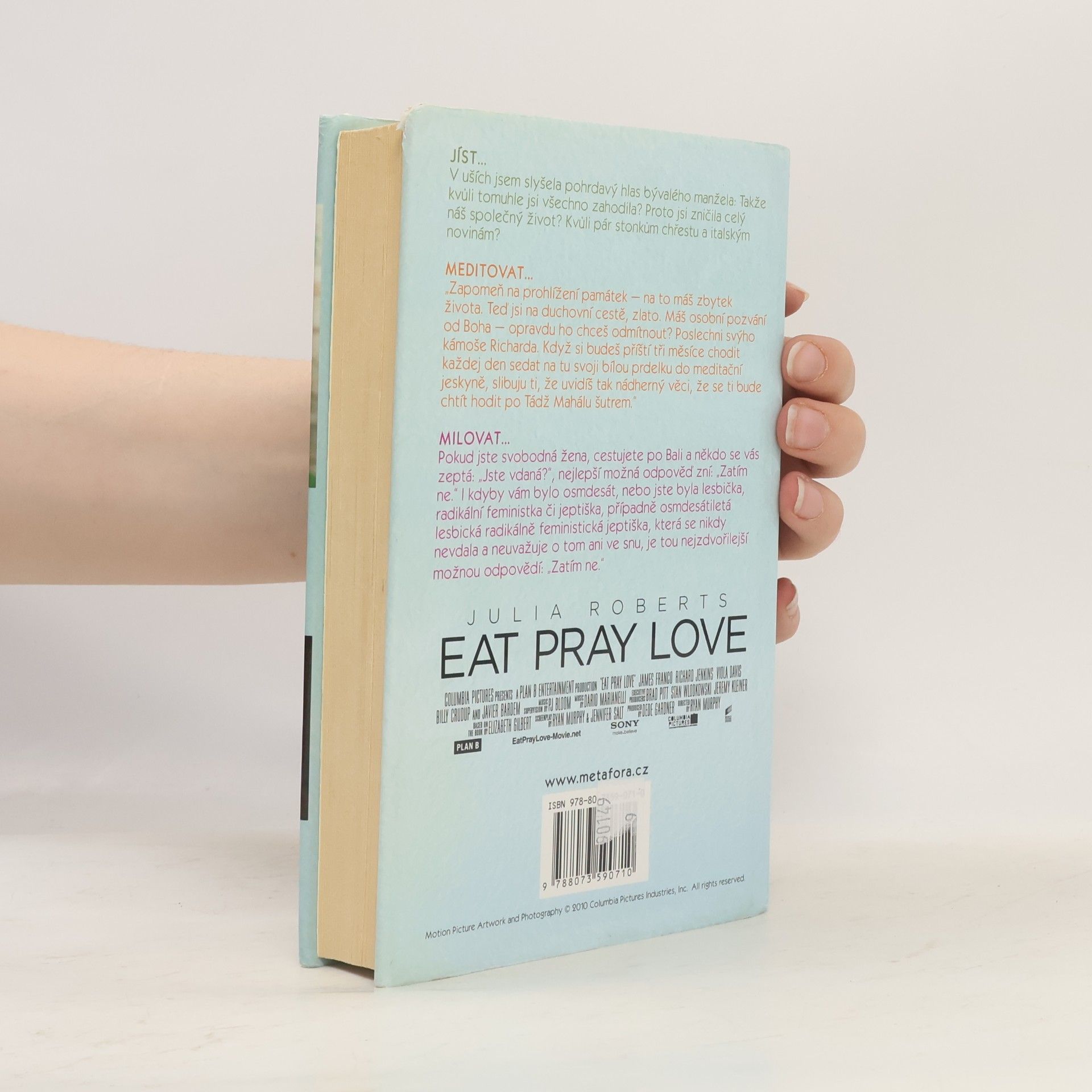 Elizabeth Gilbert Jíst, meditovat, milovat