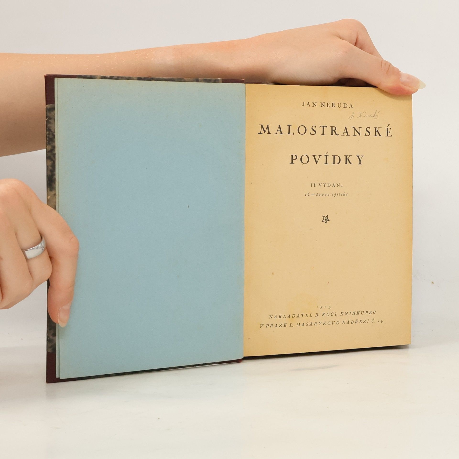 Jan Neruda Malostranské povídky